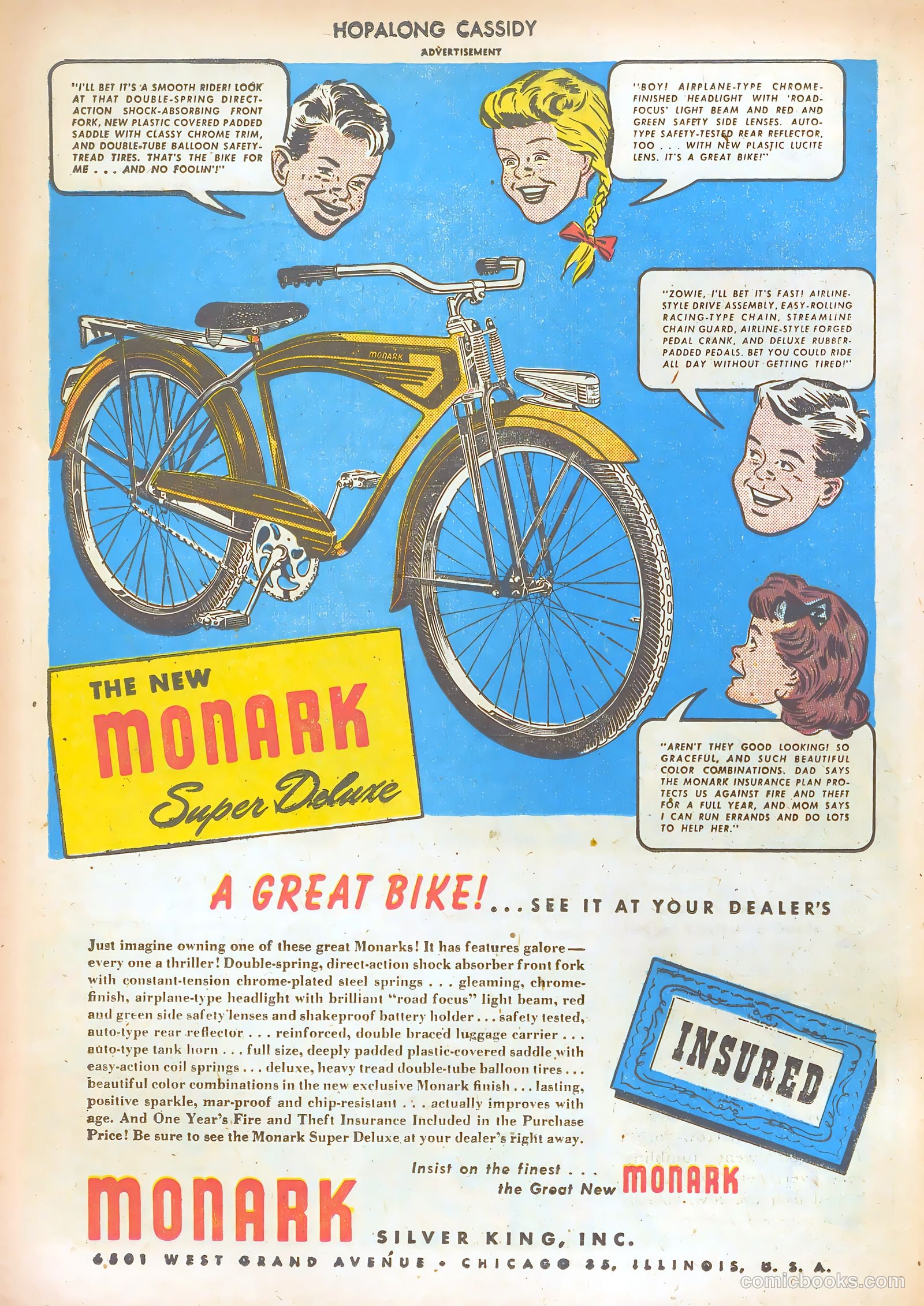 Hopalong Cassidy #8 (1947) — page 38 of 52