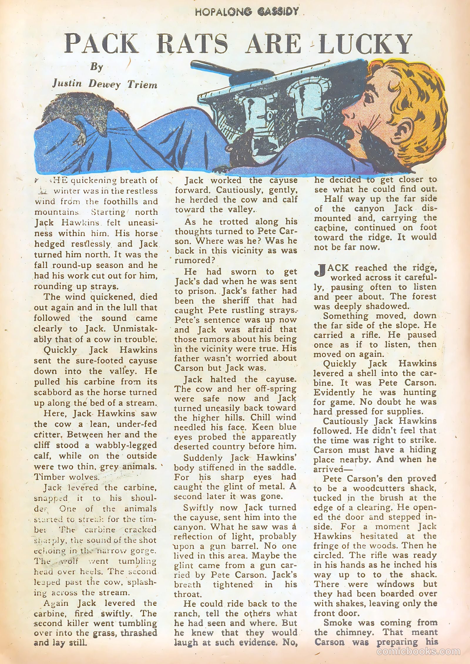 Hopalong Cassidy #8 (1947) — page 39 of 52