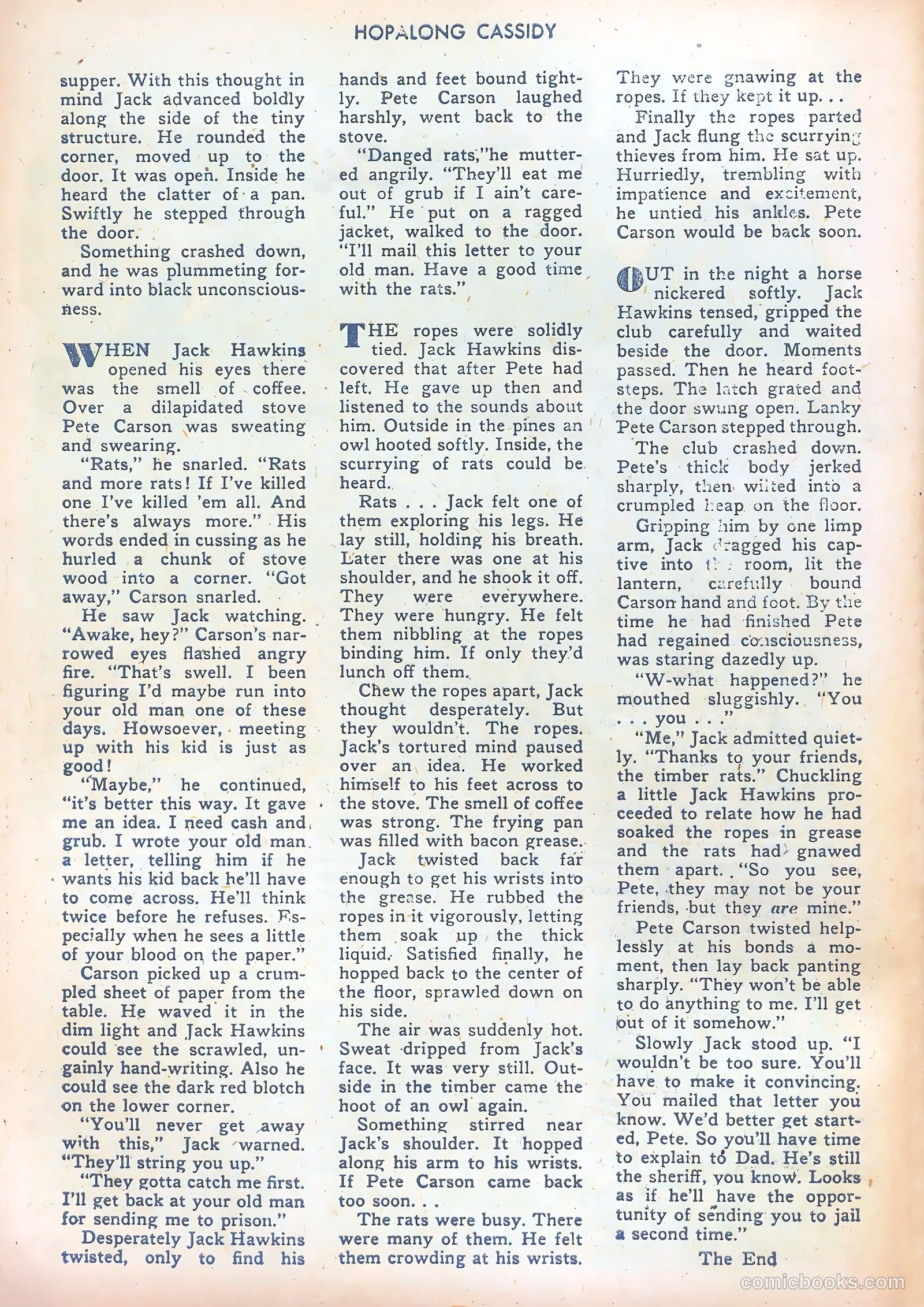 Hopalong Cassidy #8 (1947) — page 40 of 52