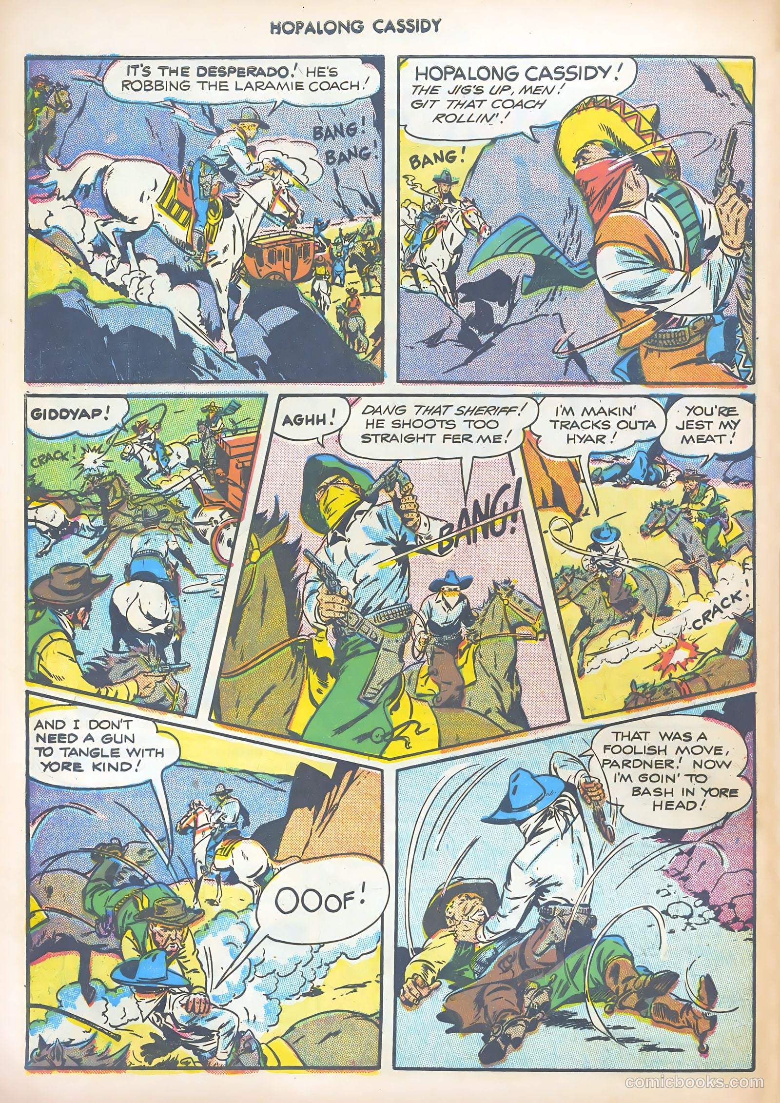 Hopalong Cassidy #8 (1947) — page 42 of 52