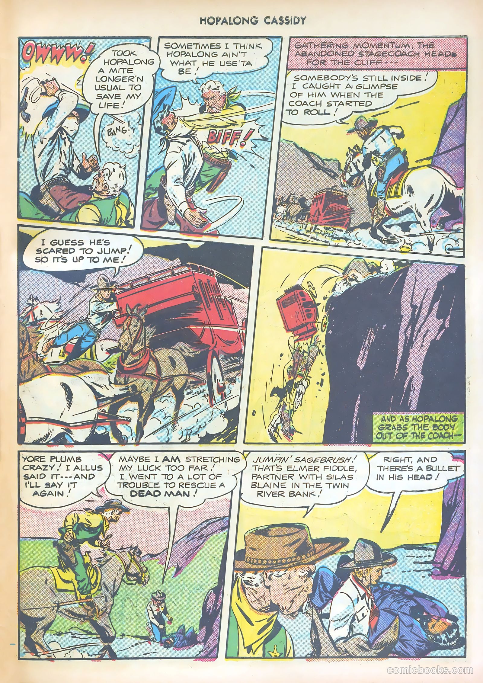 Hopalong Cassidy #8 (1947) — page 43 of 52