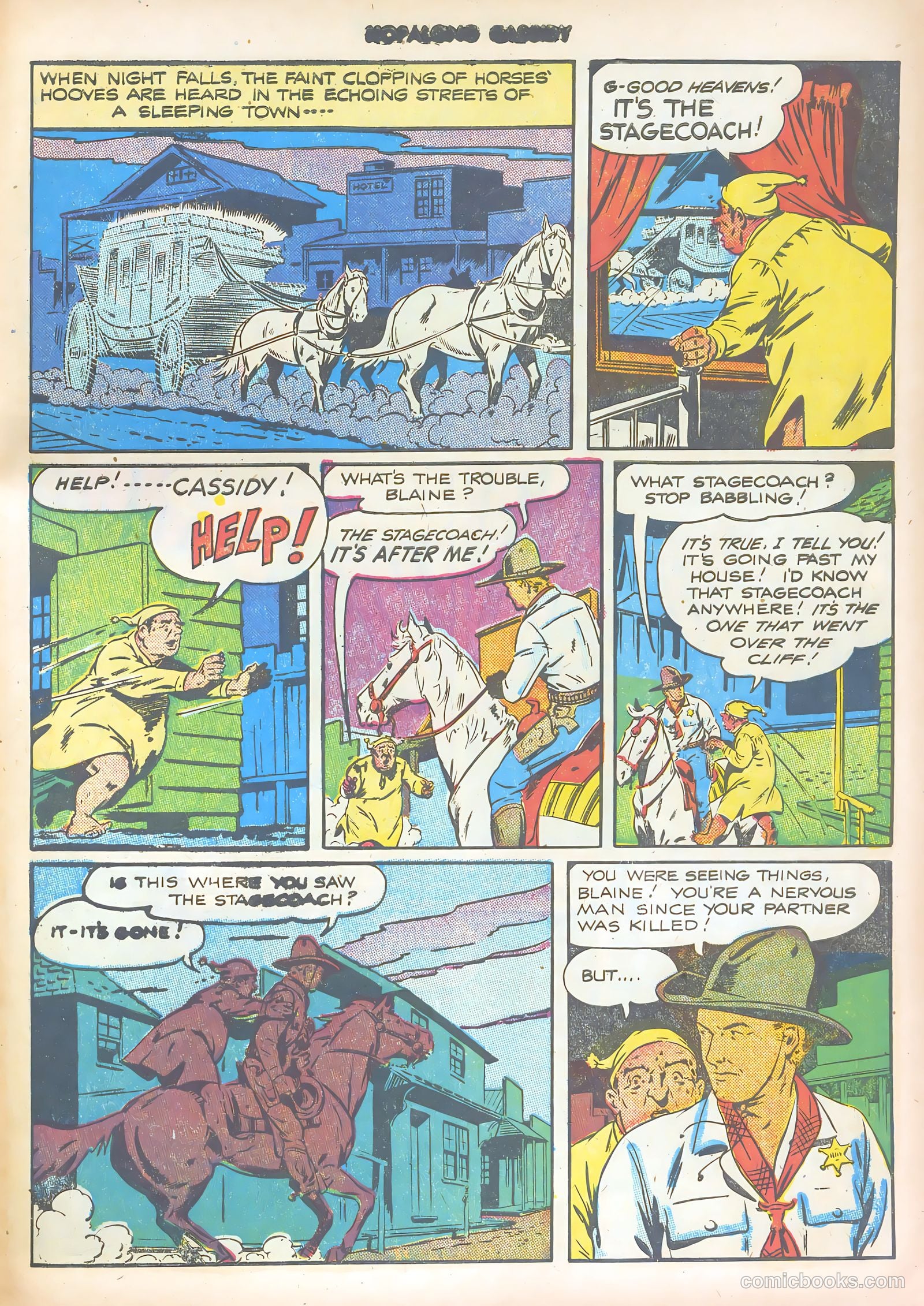 Hopalong Cassidy #8 (1947) — page 45 of 52