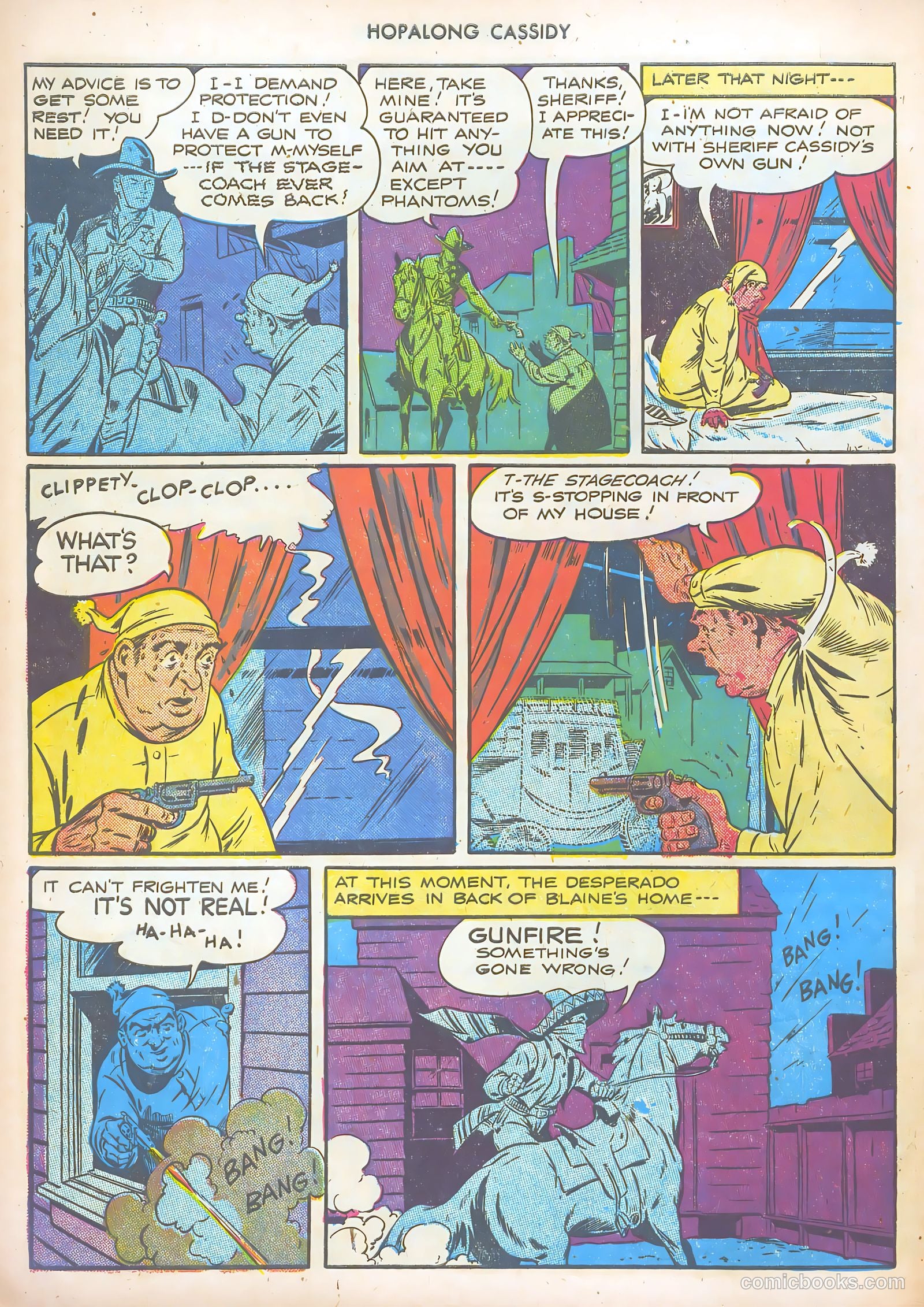Hopalong Cassidy #8 (1947) — page 46 of 52