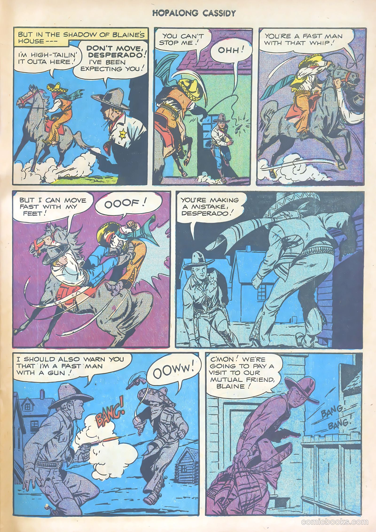 Hopalong Cassidy #8 (1947) — page 47 of 52