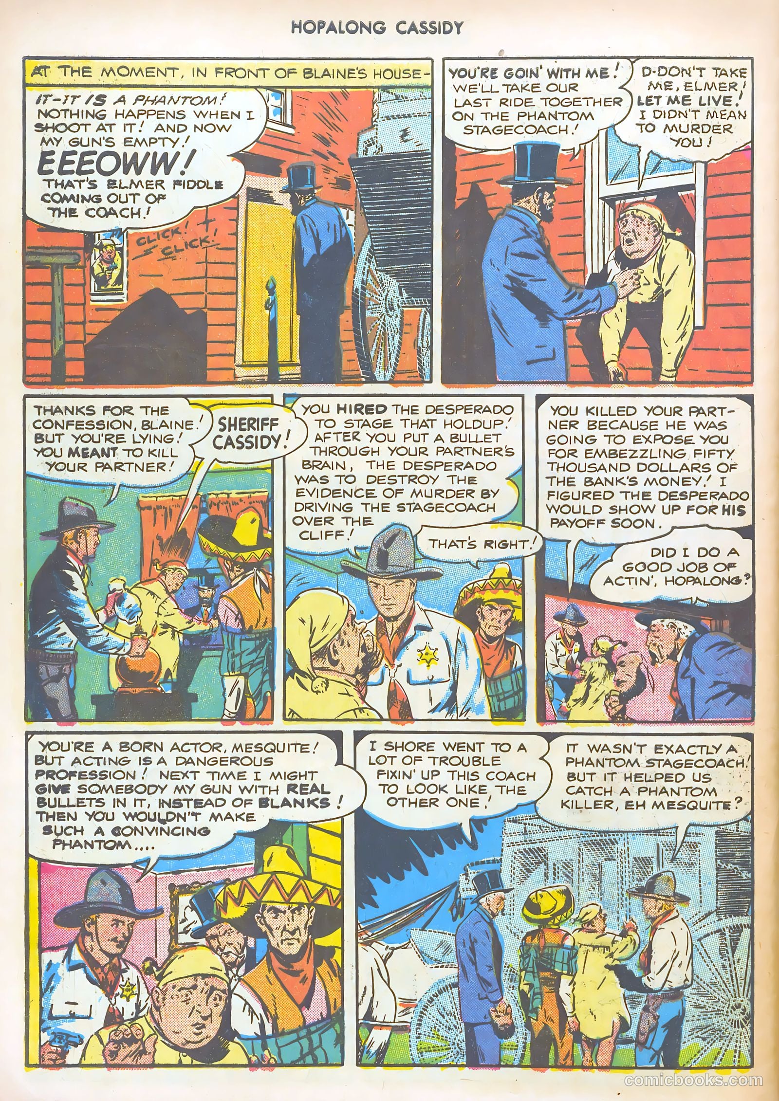 Hopalong Cassidy #8 (1947) — page 48 of 52