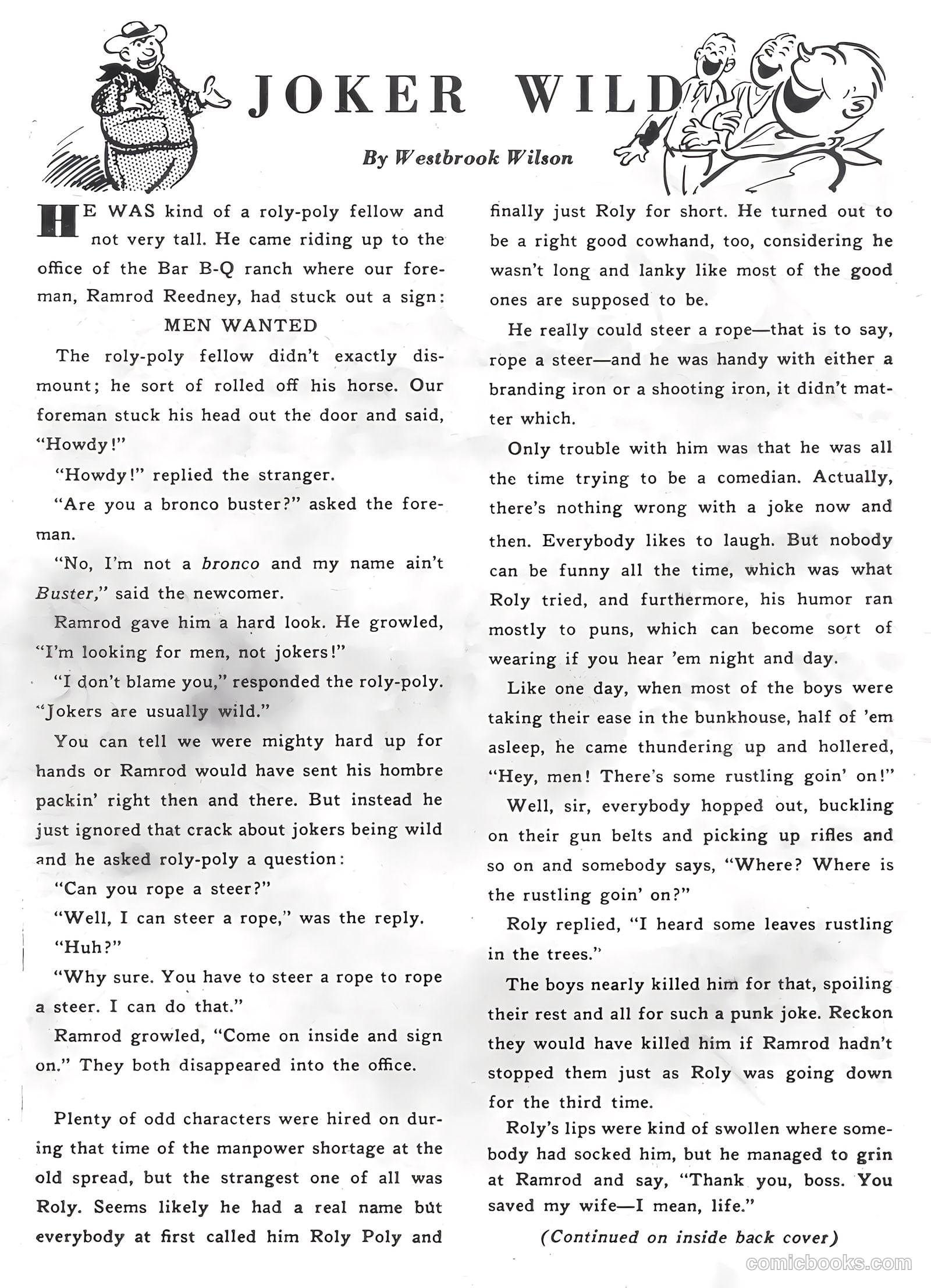 Hopalong Cassidy #80 (1953) — page 2 of 36