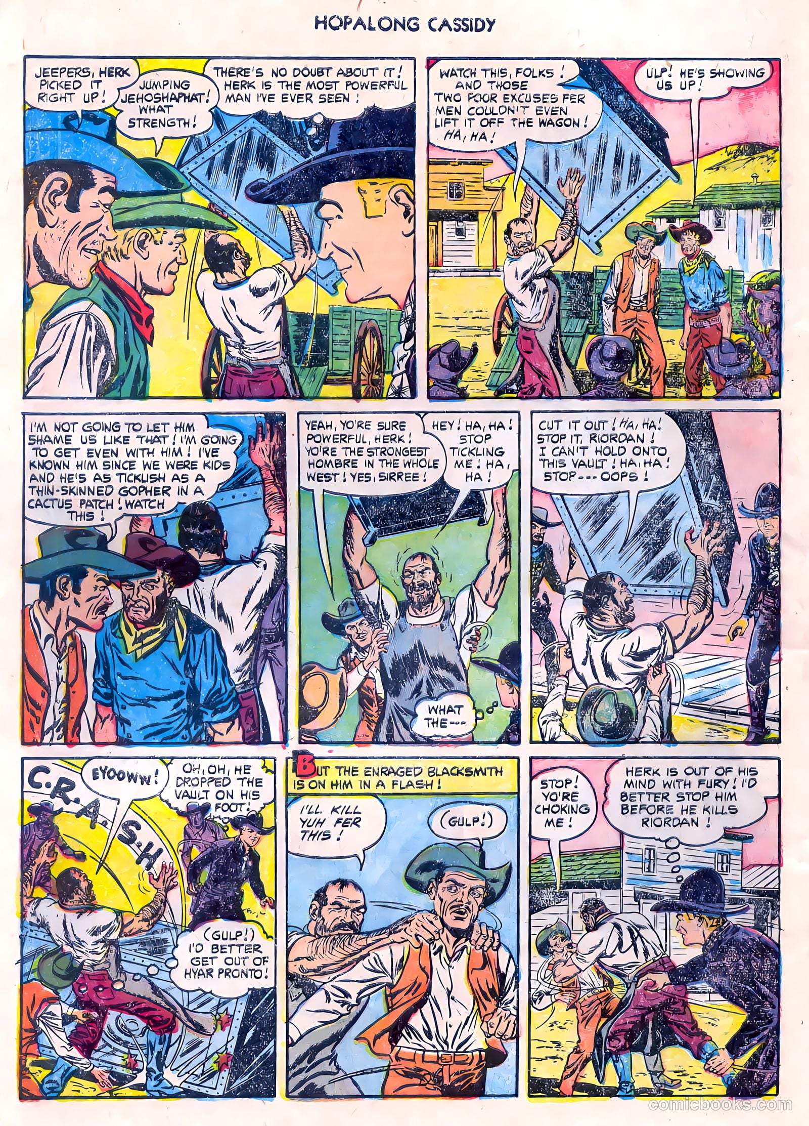 Hopalong Cassidy #80 (1953) — page 4 of 36