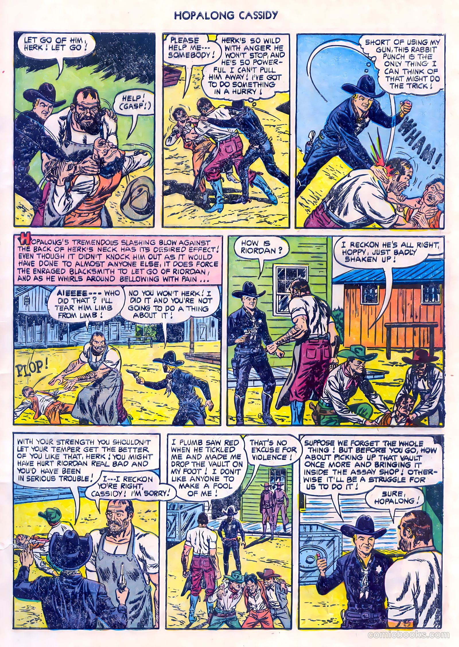 Hopalong Cassidy #80 (1953) — page 5 of 36