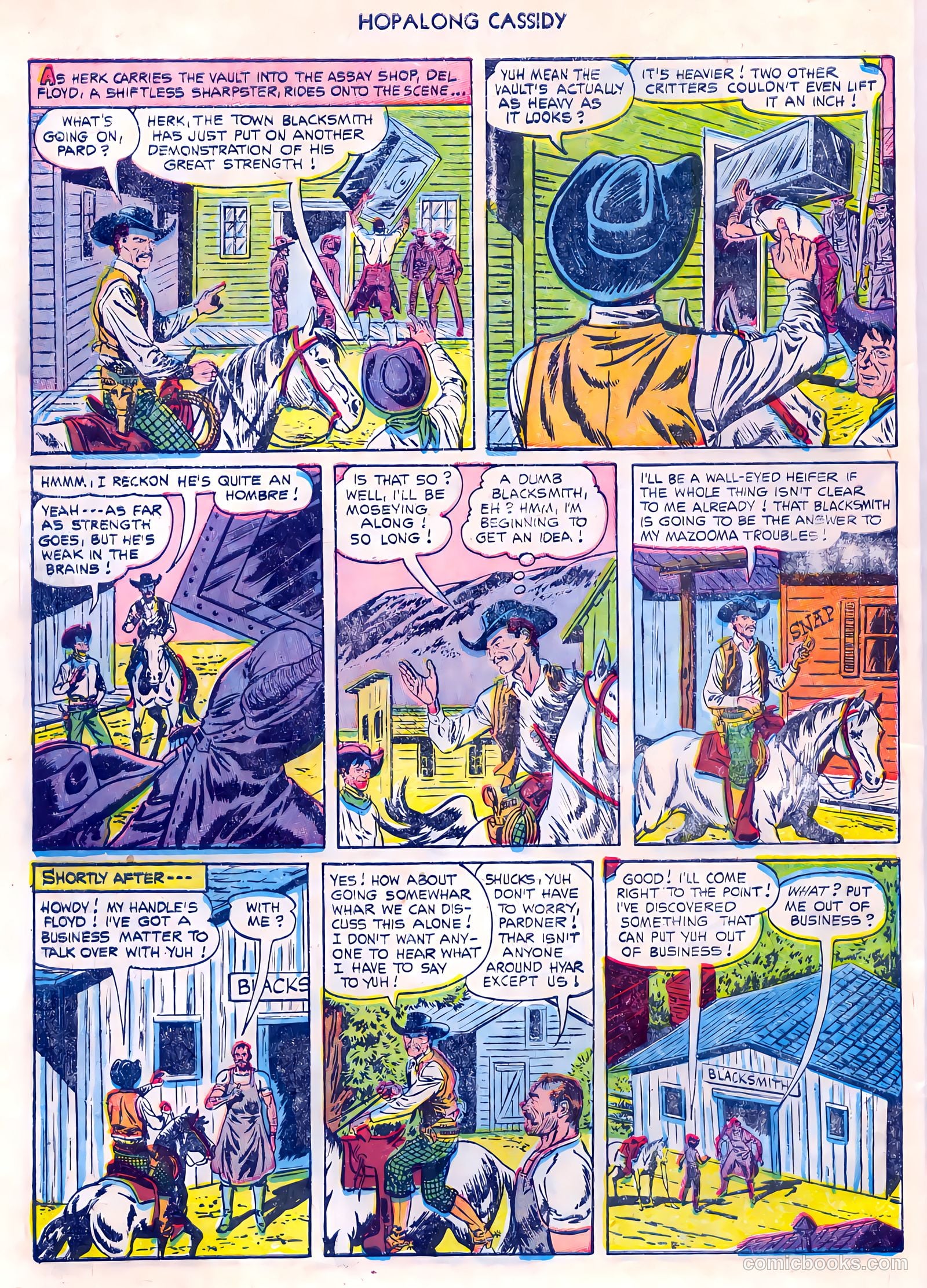 Hopalong Cassidy #80 (1953) — page 6 of 36