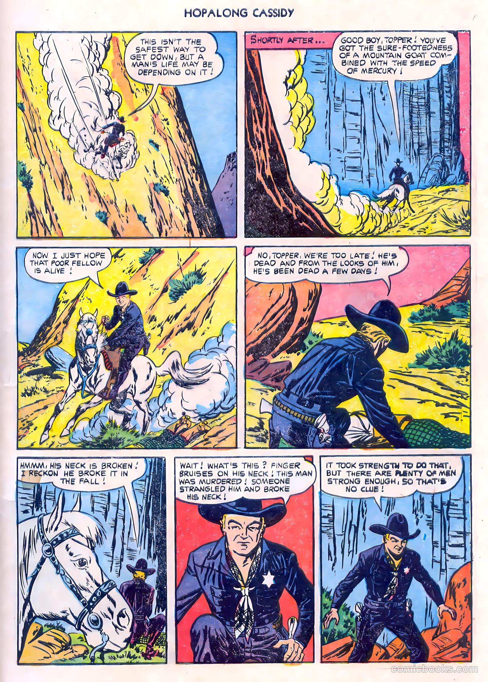 Hopalong Cassidy #80 (1953) — page 9 of 36