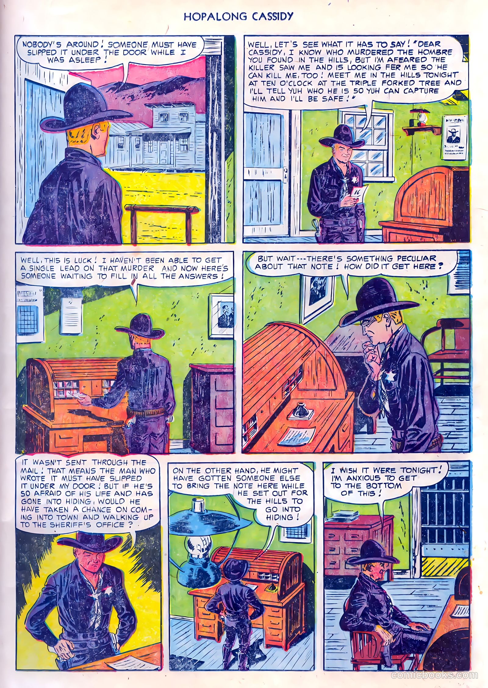 Hopalong Cassidy #80 (1953) — page 11 of 36