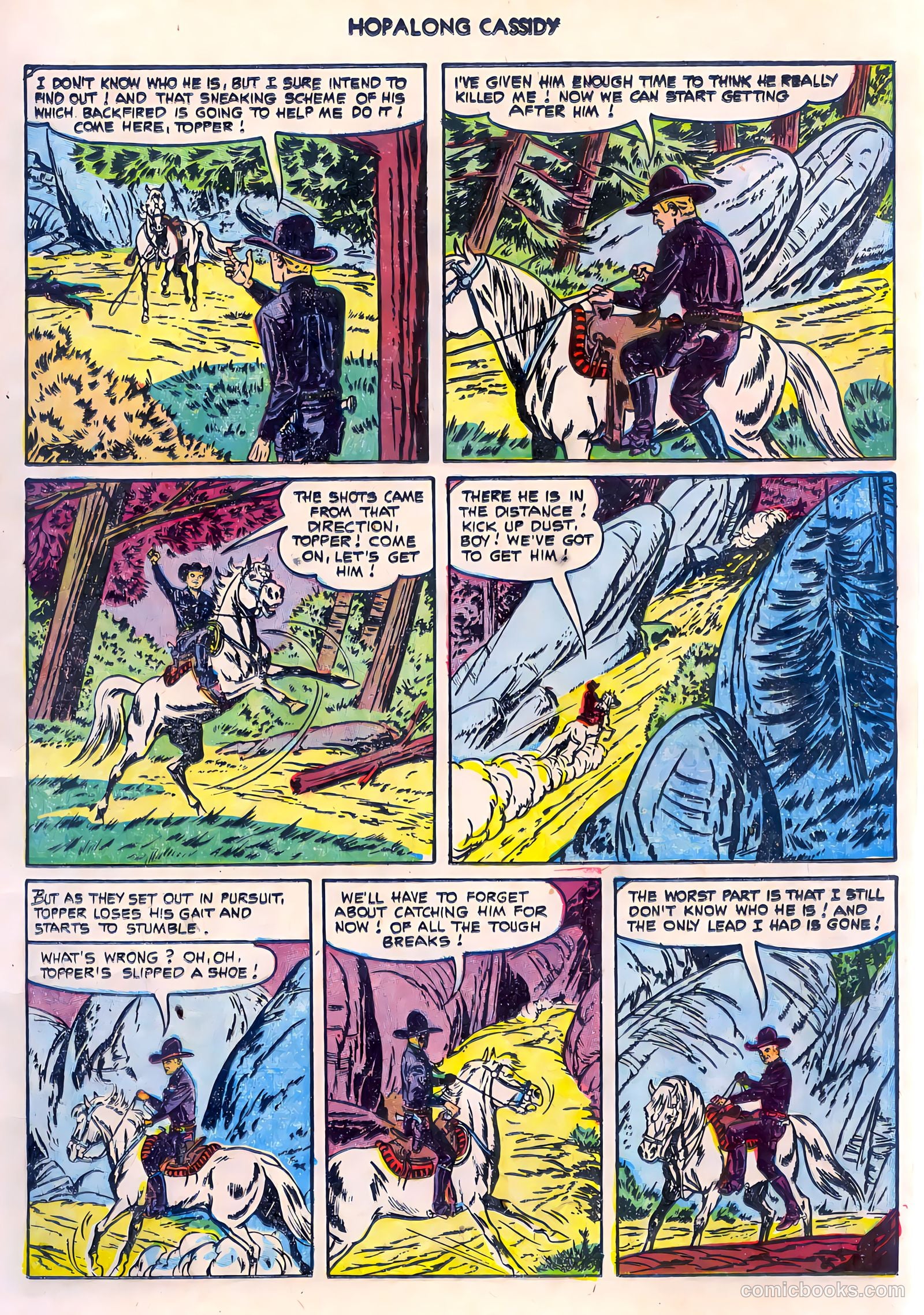 Hopalong Cassidy #80 (1953) — page 13 of 36