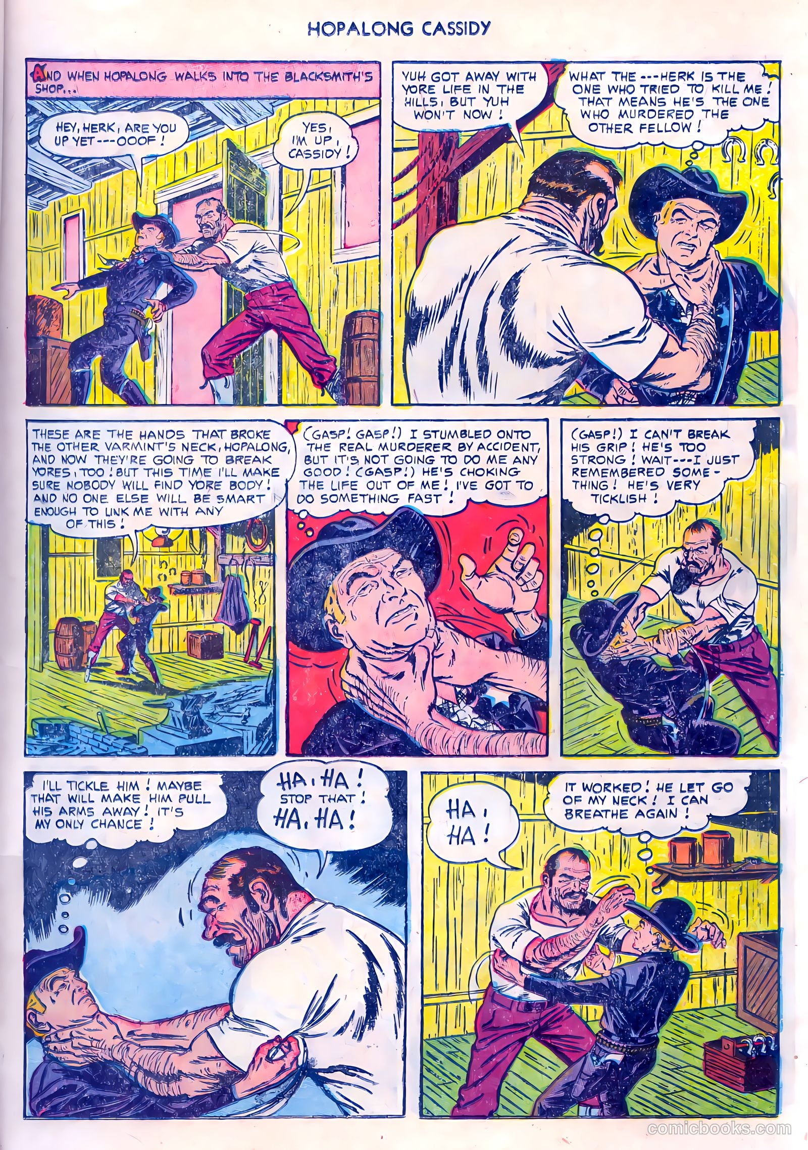 Hopalong Cassidy #80 (1953) — page 15 of 36