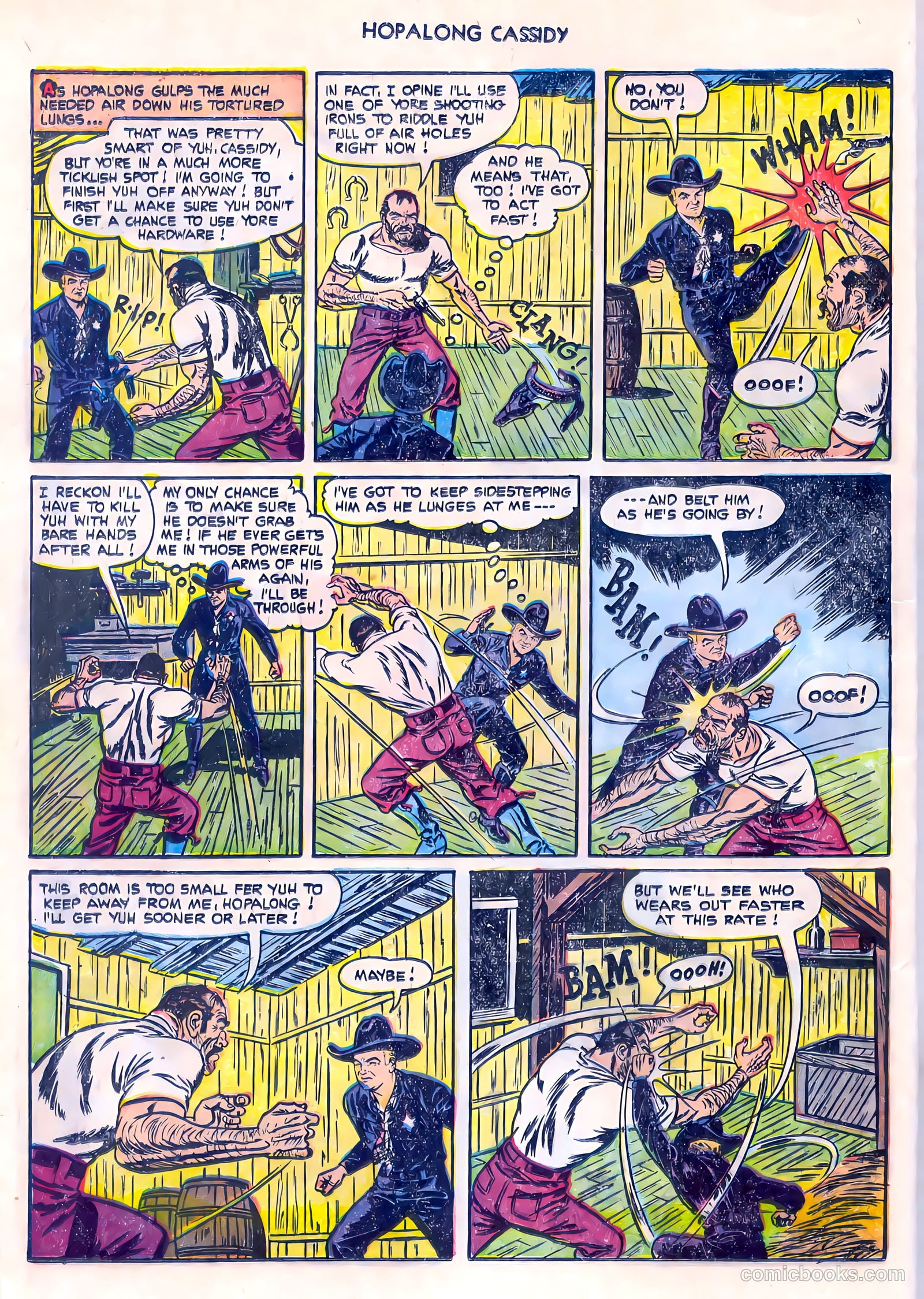 Hopalong Cassidy #80 (1953) — page 16 of 36