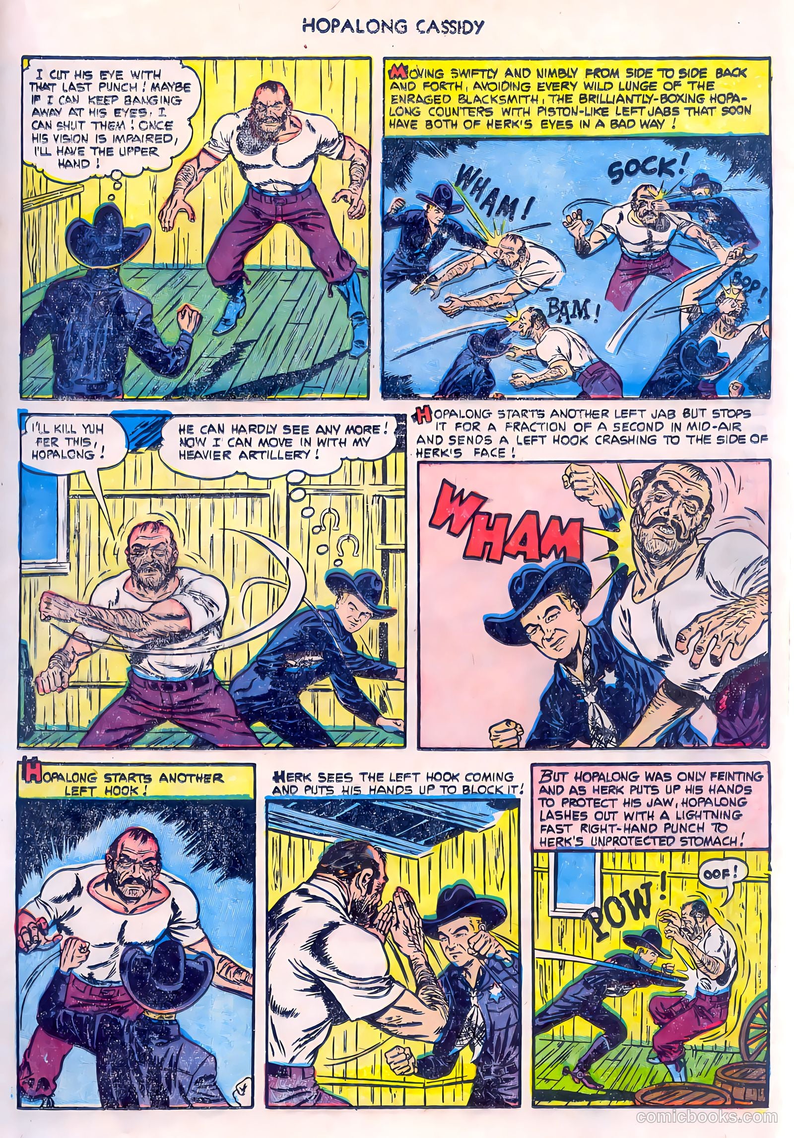 Hopalong Cassidy #80 (1953) — page 17 of 36