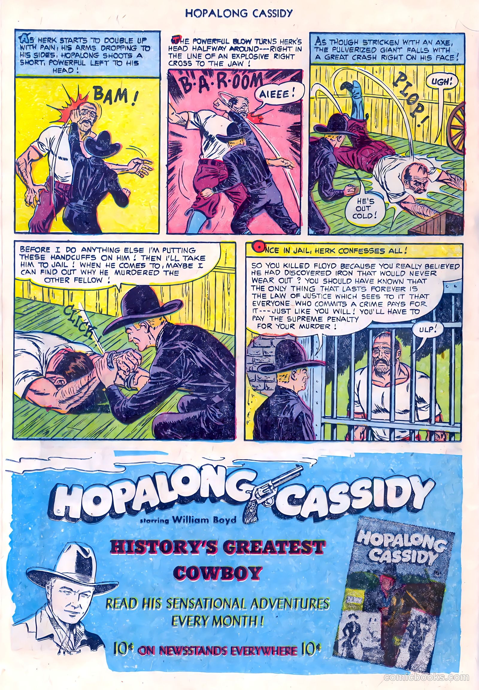 Hopalong Cassidy #80 (1953) — page 18 of 36