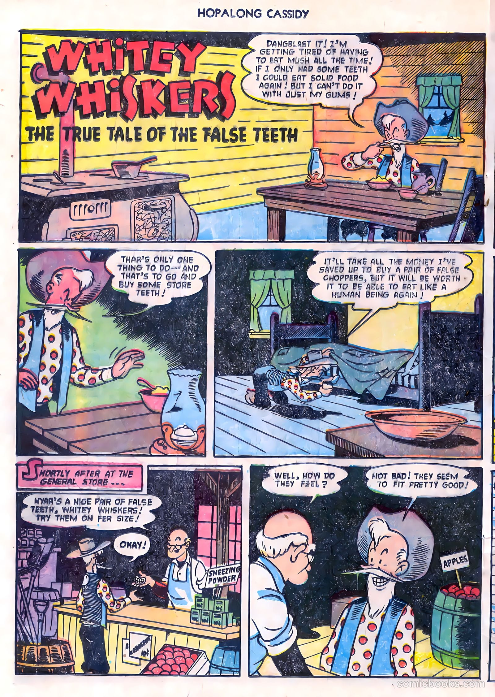 Hopalong Cassidy #80 (1953) — page 20 of 36