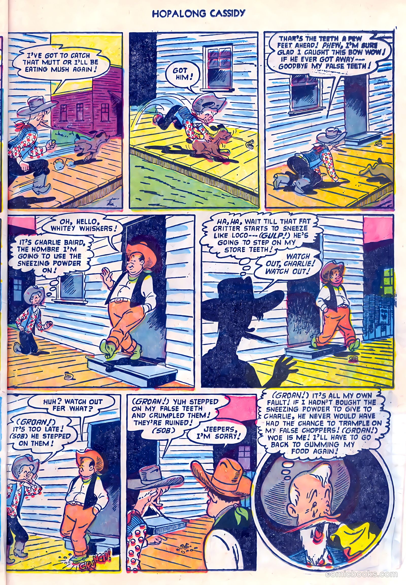 Hopalong Cassidy #80 (1953) — page 23 of 36