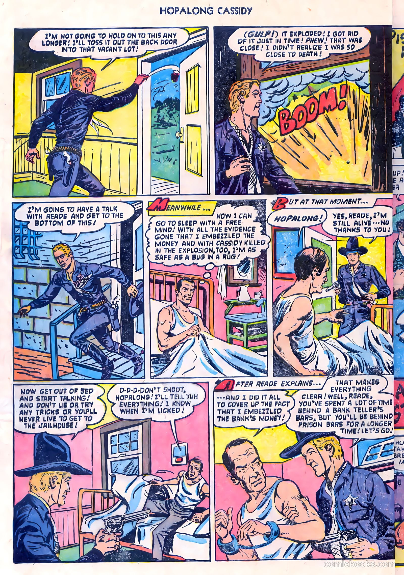 Hopalong Cassidy #80 (1953) — page 32 of 36