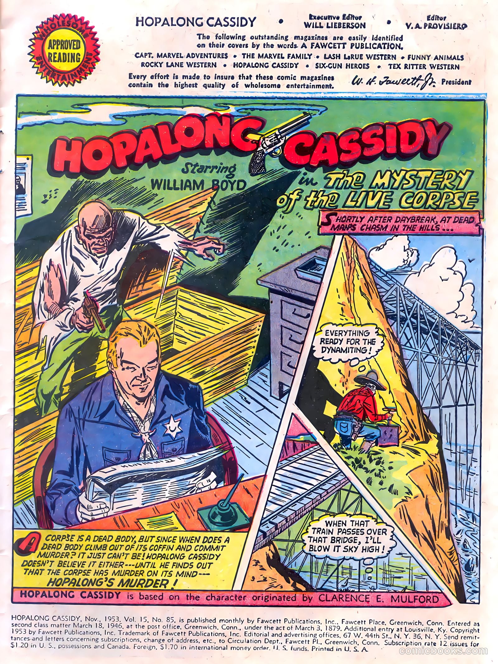 Hopalong Cassidy #85 (1953) — page 3 of 36