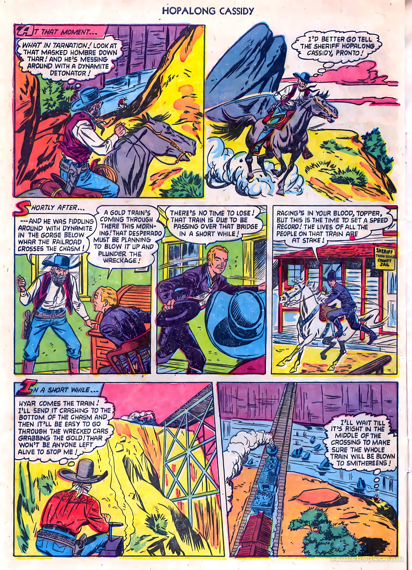 Hopalong Cassidy #85 (1953) — page 4 of 36