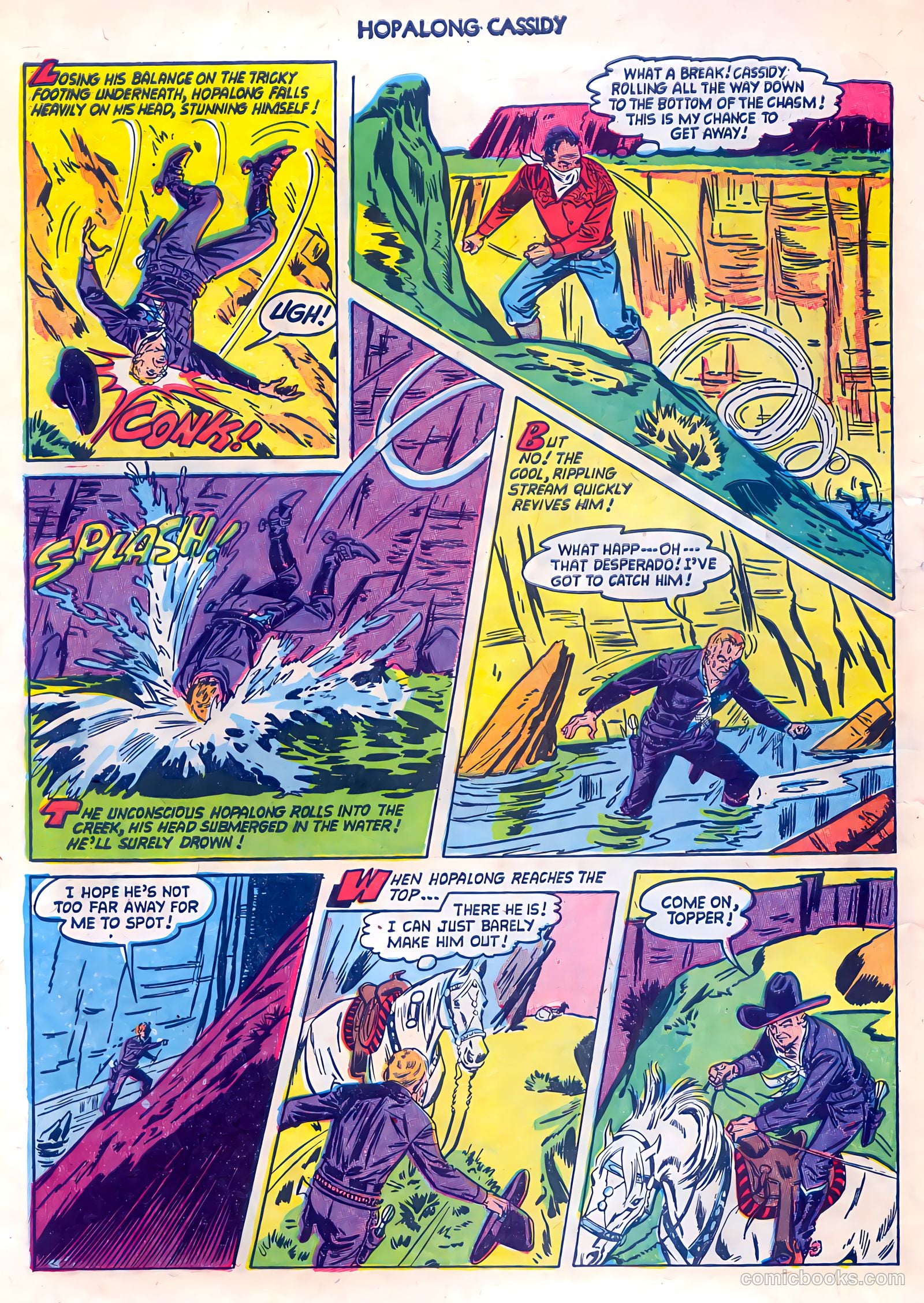 Hopalong Cassidy #85 (1953) — page 6 of 36