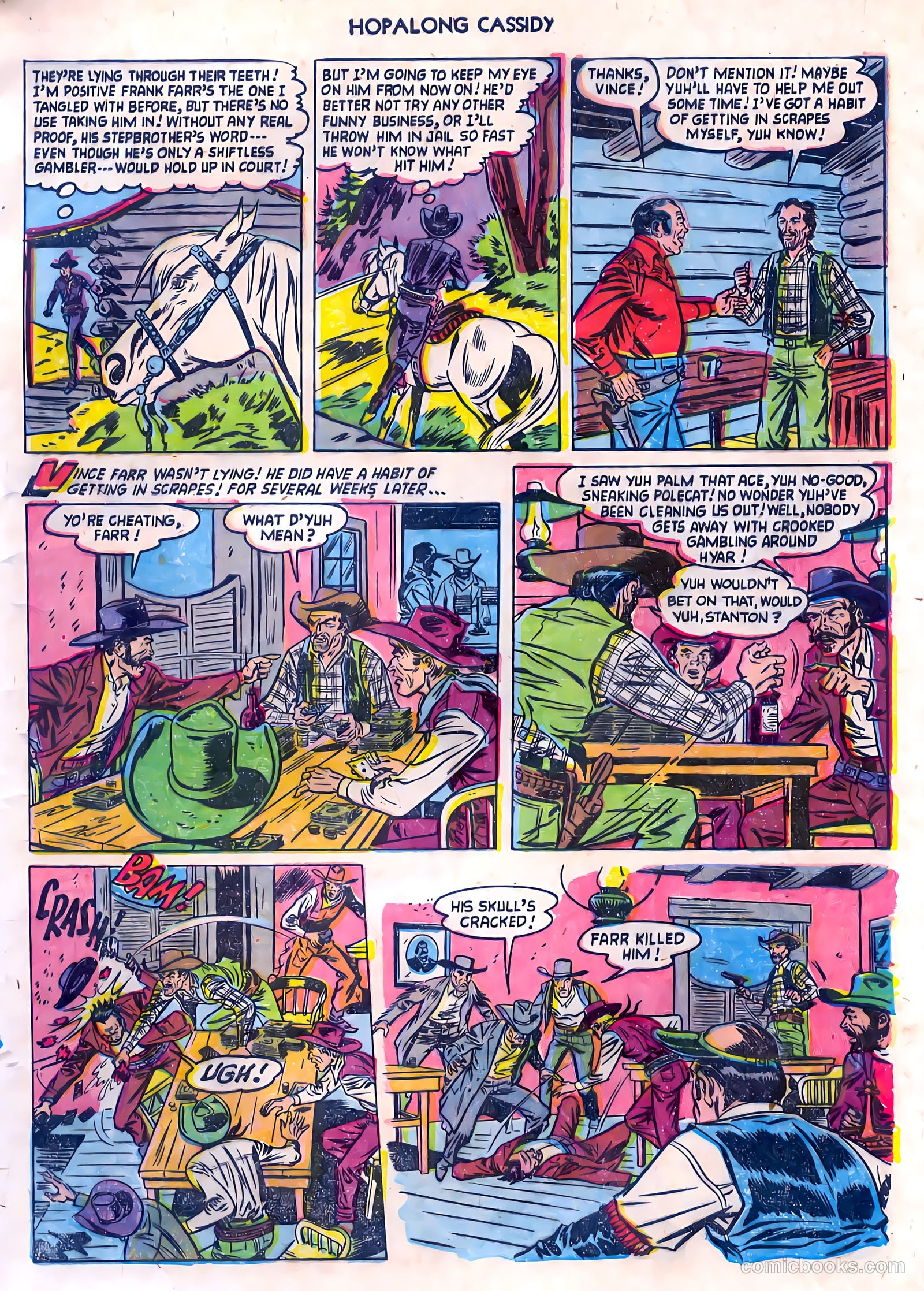 Hopalong Cassidy #85 (1953) — page 9 of 36