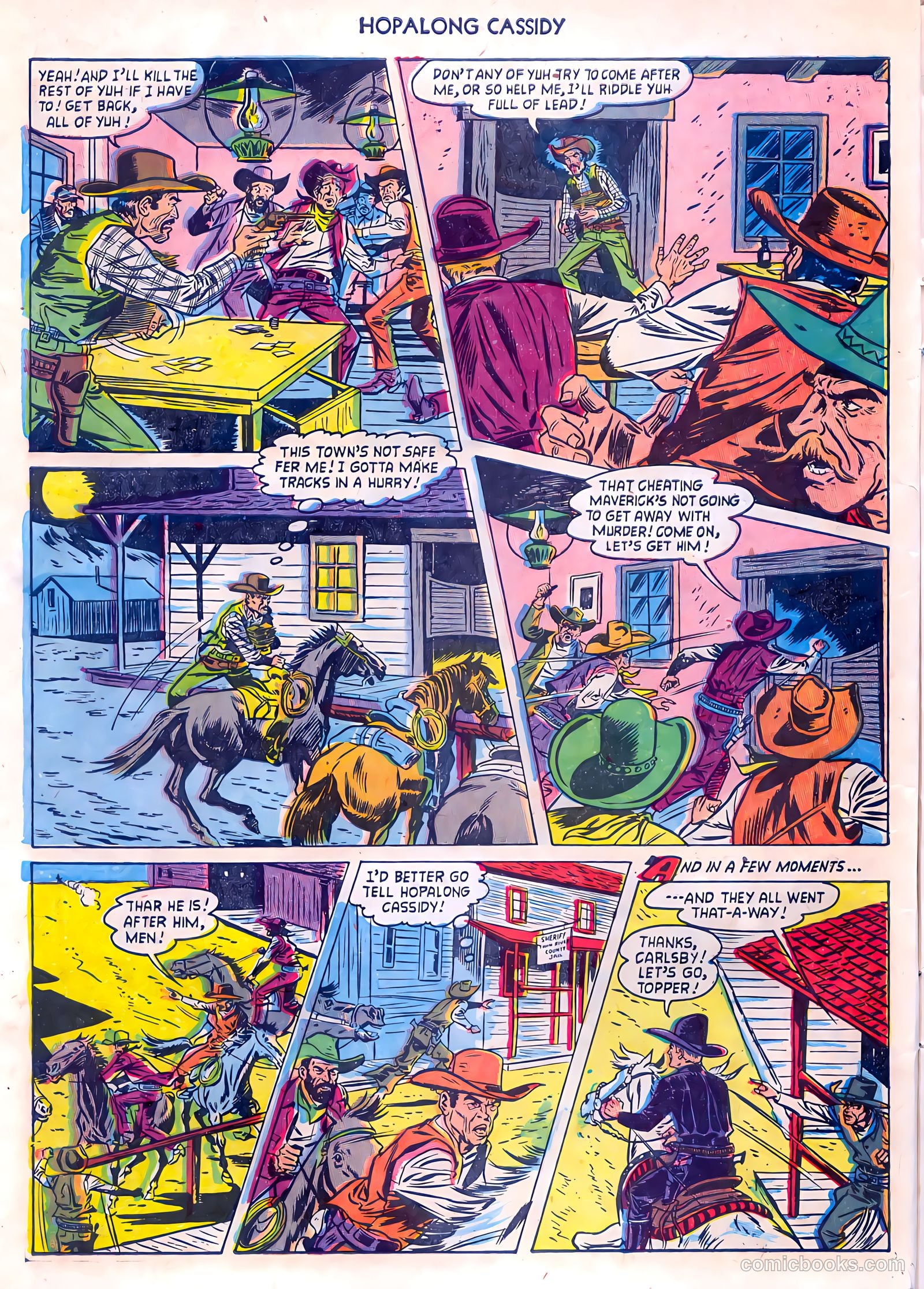 Hopalong Cassidy #85 (1953) — page 10 of 36