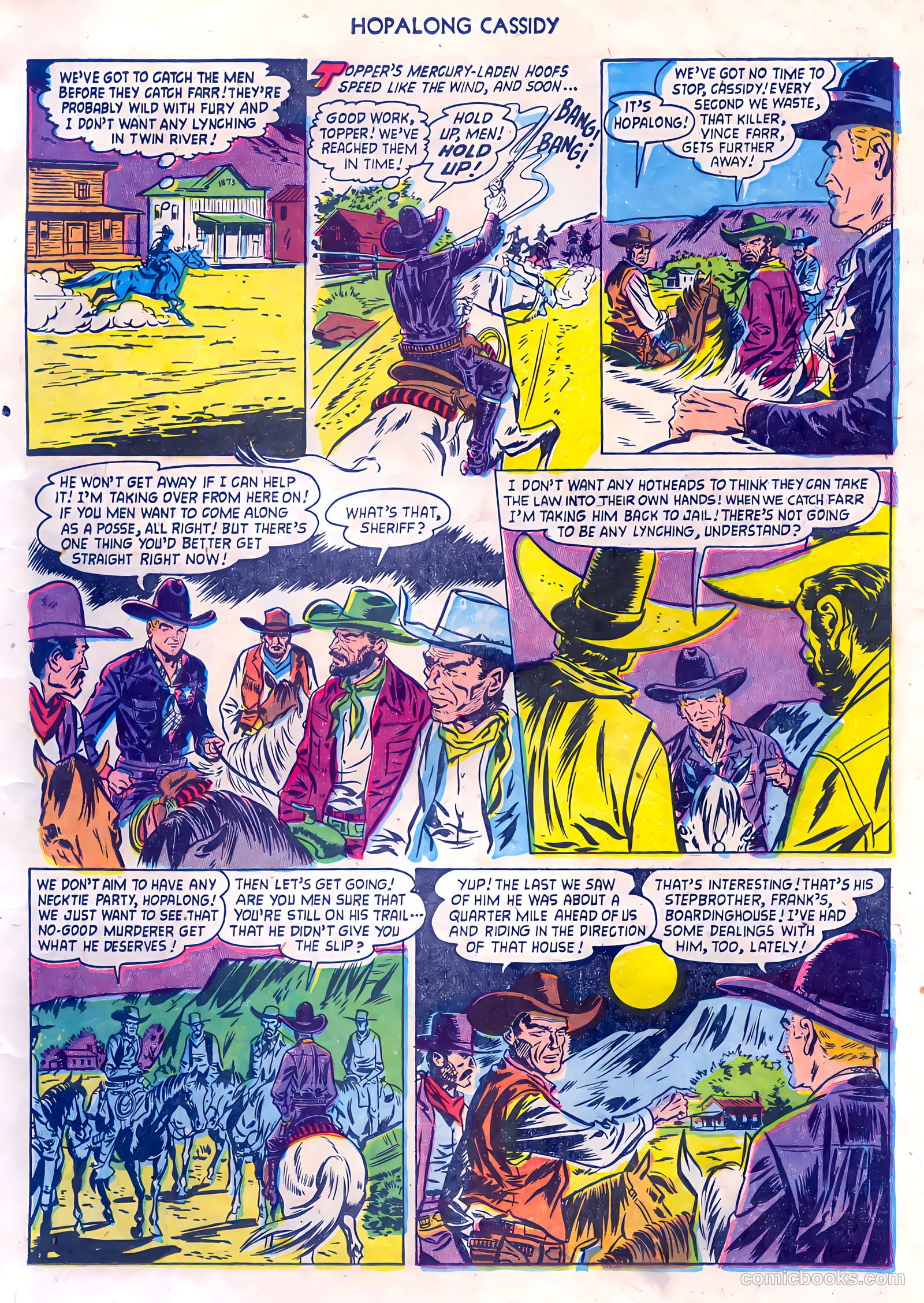 Hopalong Cassidy #85 (1953) — page 11 of 36