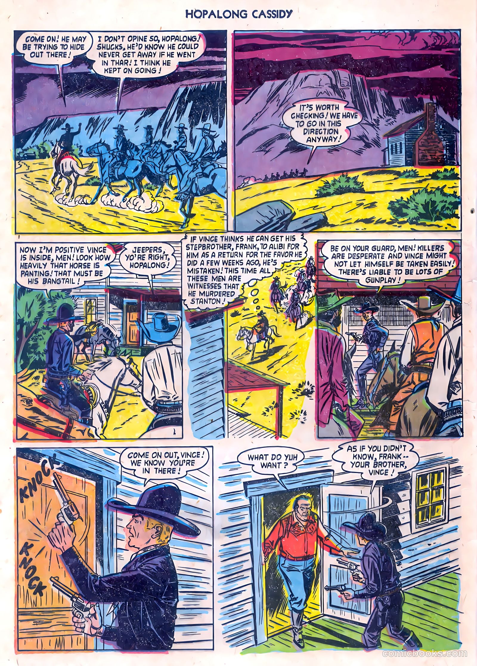 Hopalong Cassidy #85 (1953) — page 12 of 36
