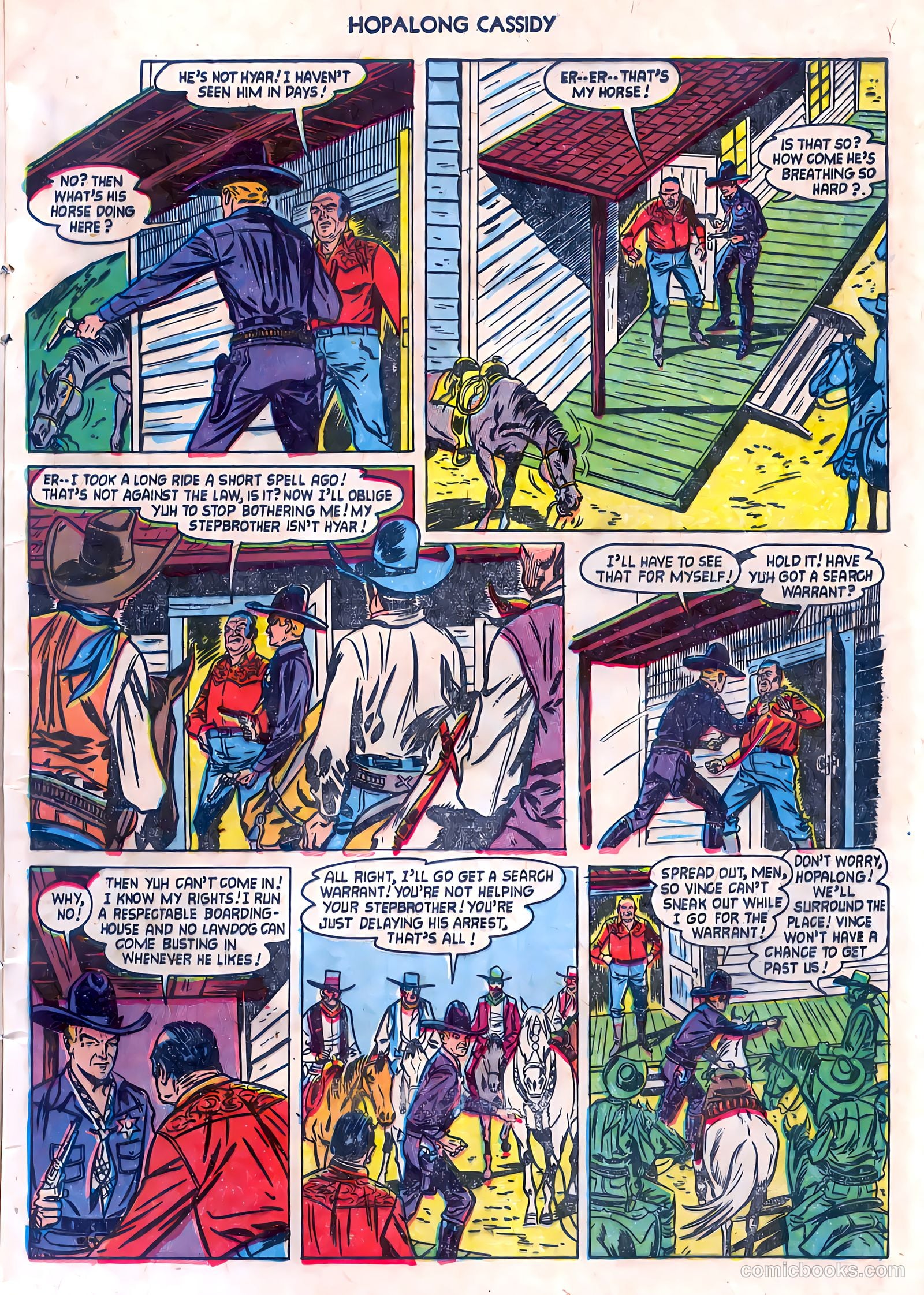 Hopalong Cassidy #85 (1953) — page 13 of 36