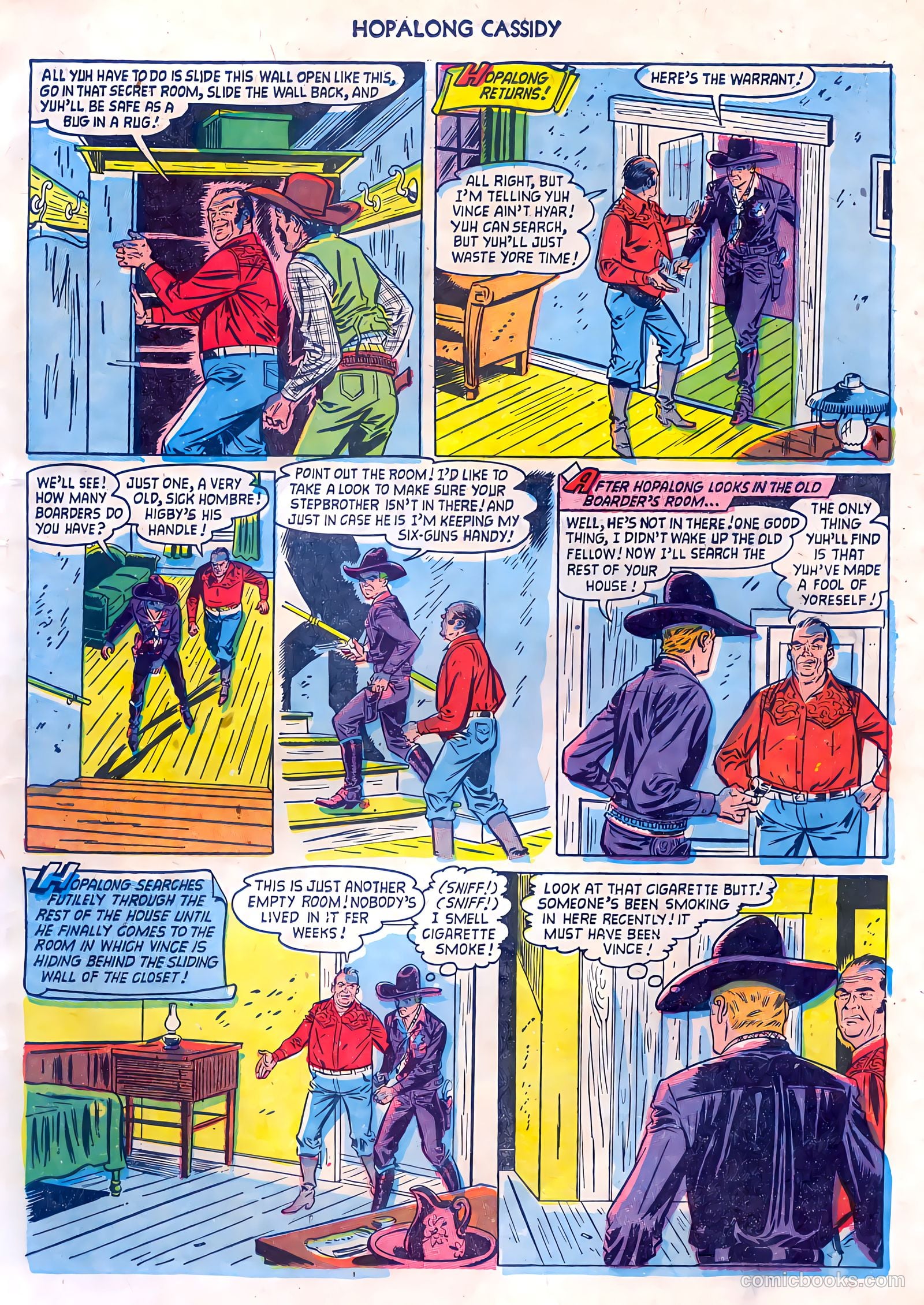 Hopalong Cassidy #85 (1953) — page 15 of 36