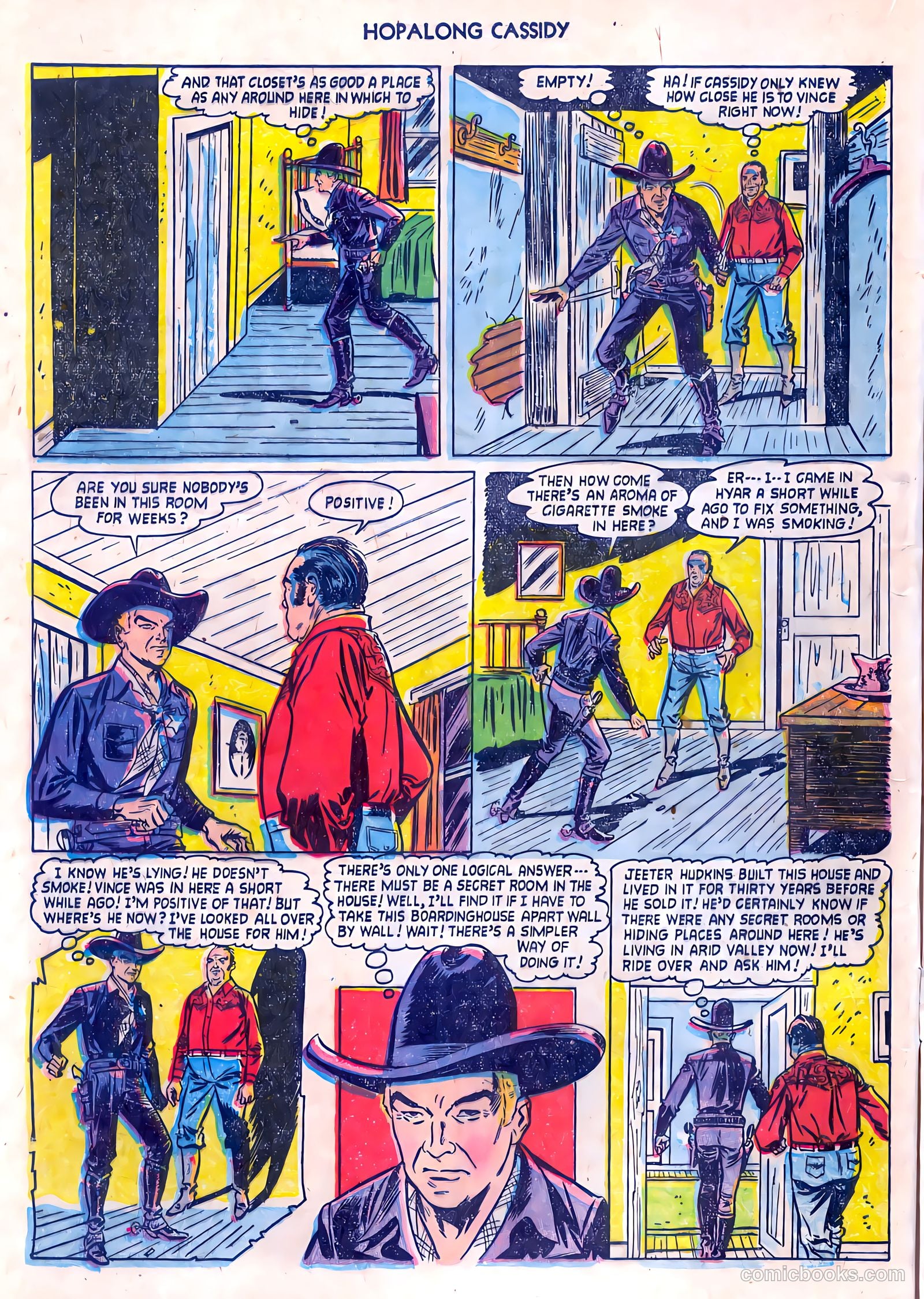 Hopalong Cassidy #85 (1953) — page 16 of 36