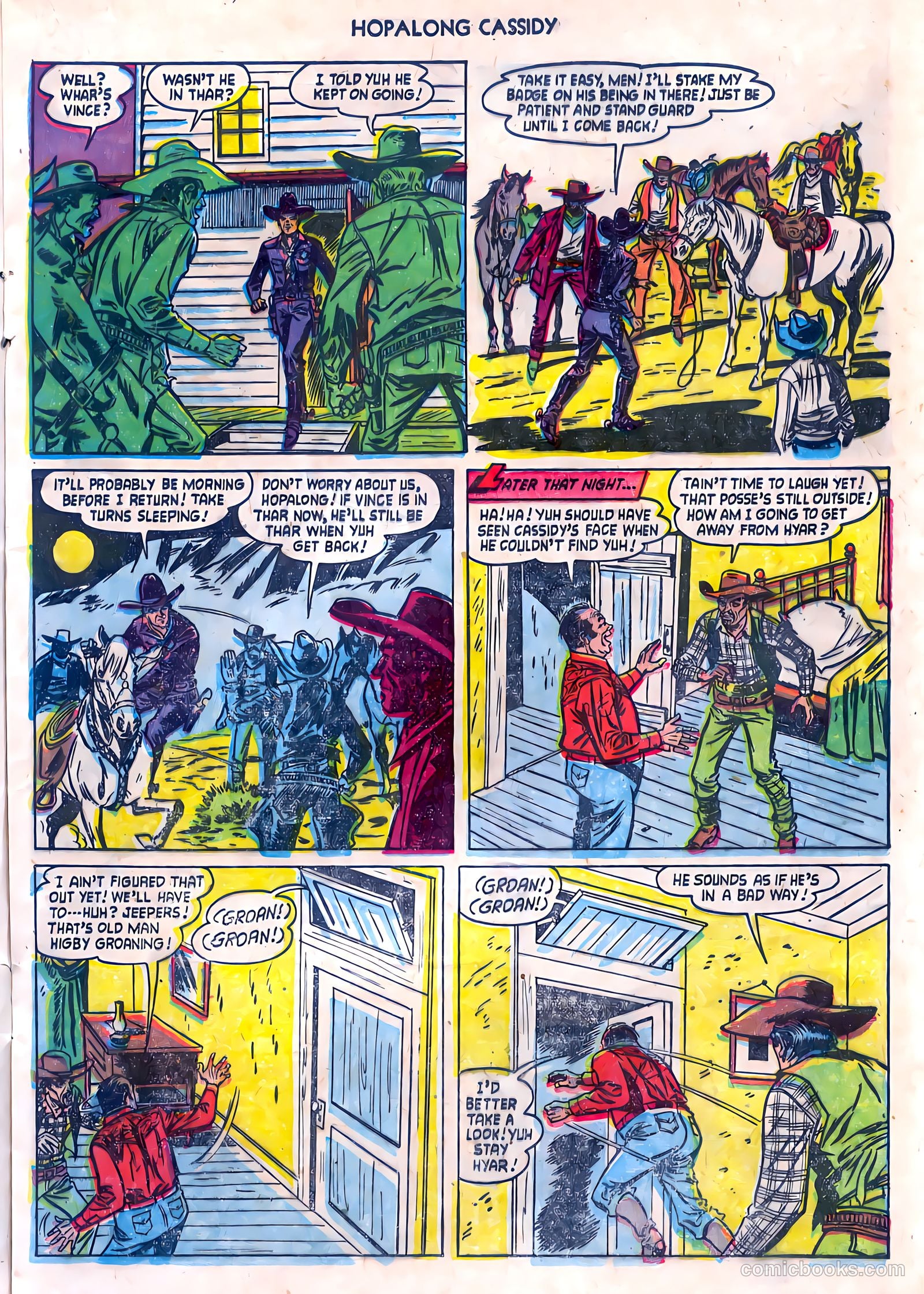 Hopalong Cassidy #85 (1953) — page 17 of 36