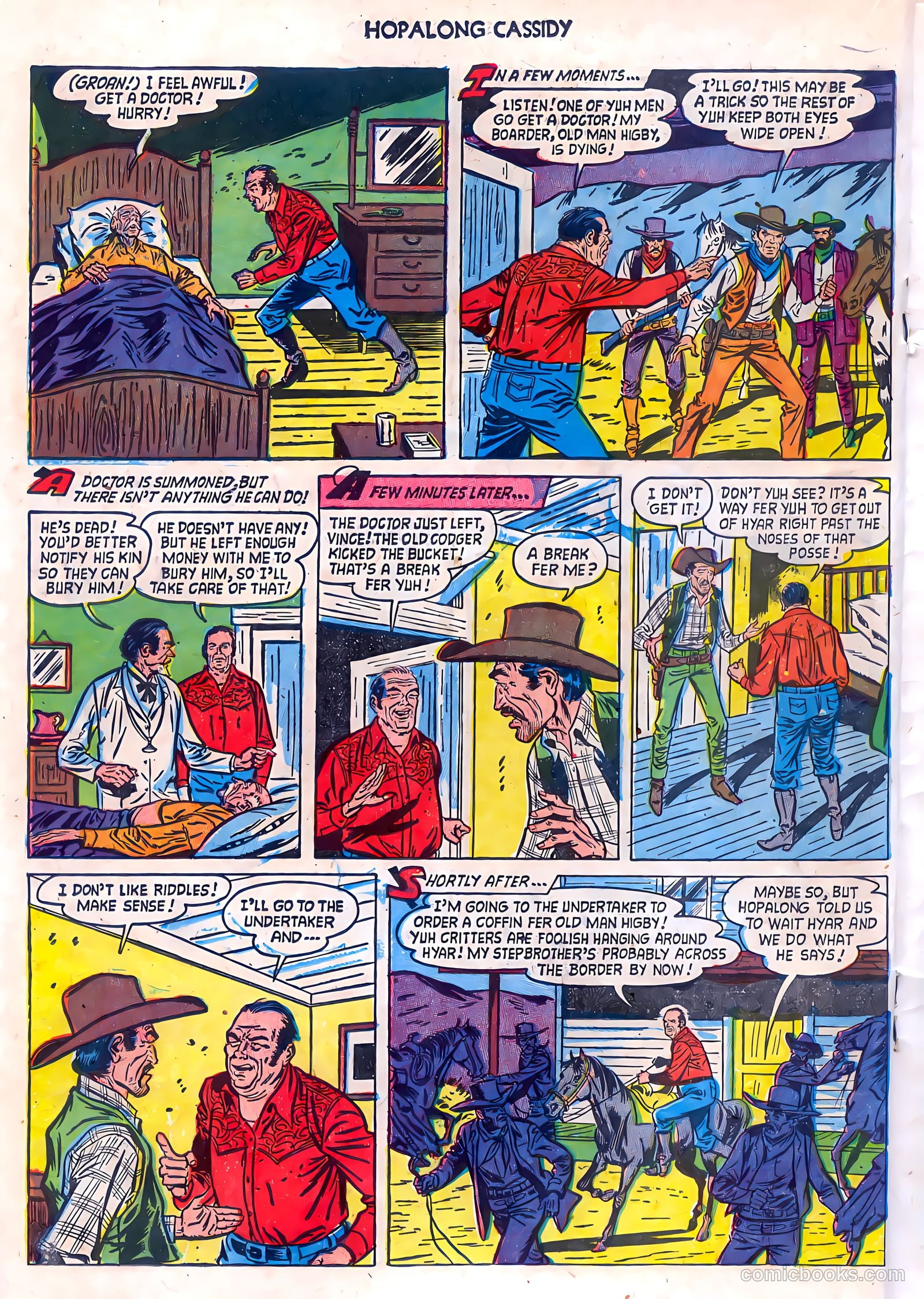 Hopalong Cassidy #85 (1953) — page 18 of 36