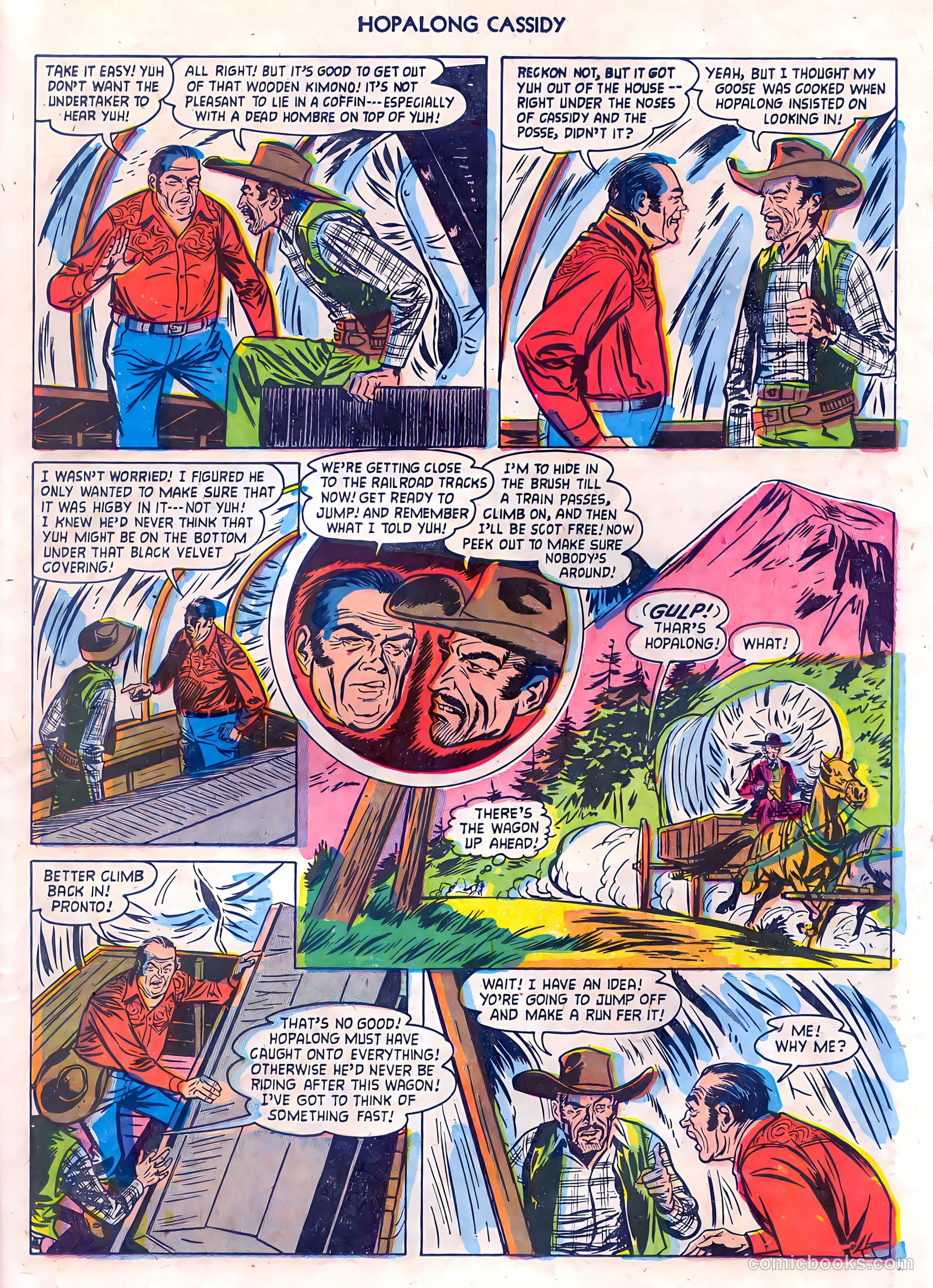 Hopalong Cassidy #85 (1953) — page 23 of 36