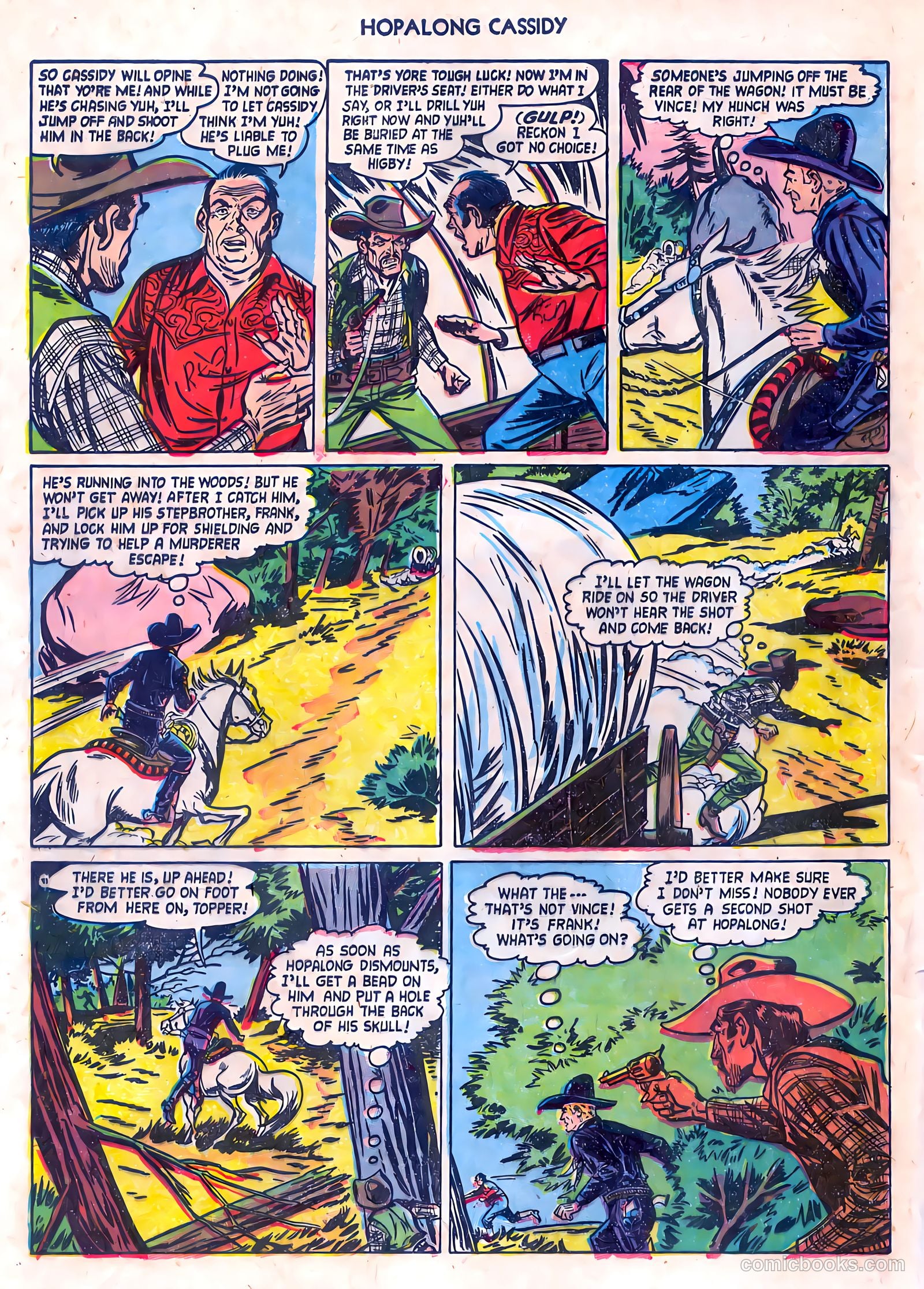 Hopalong Cassidy #85 (1953) — page 24 of 36