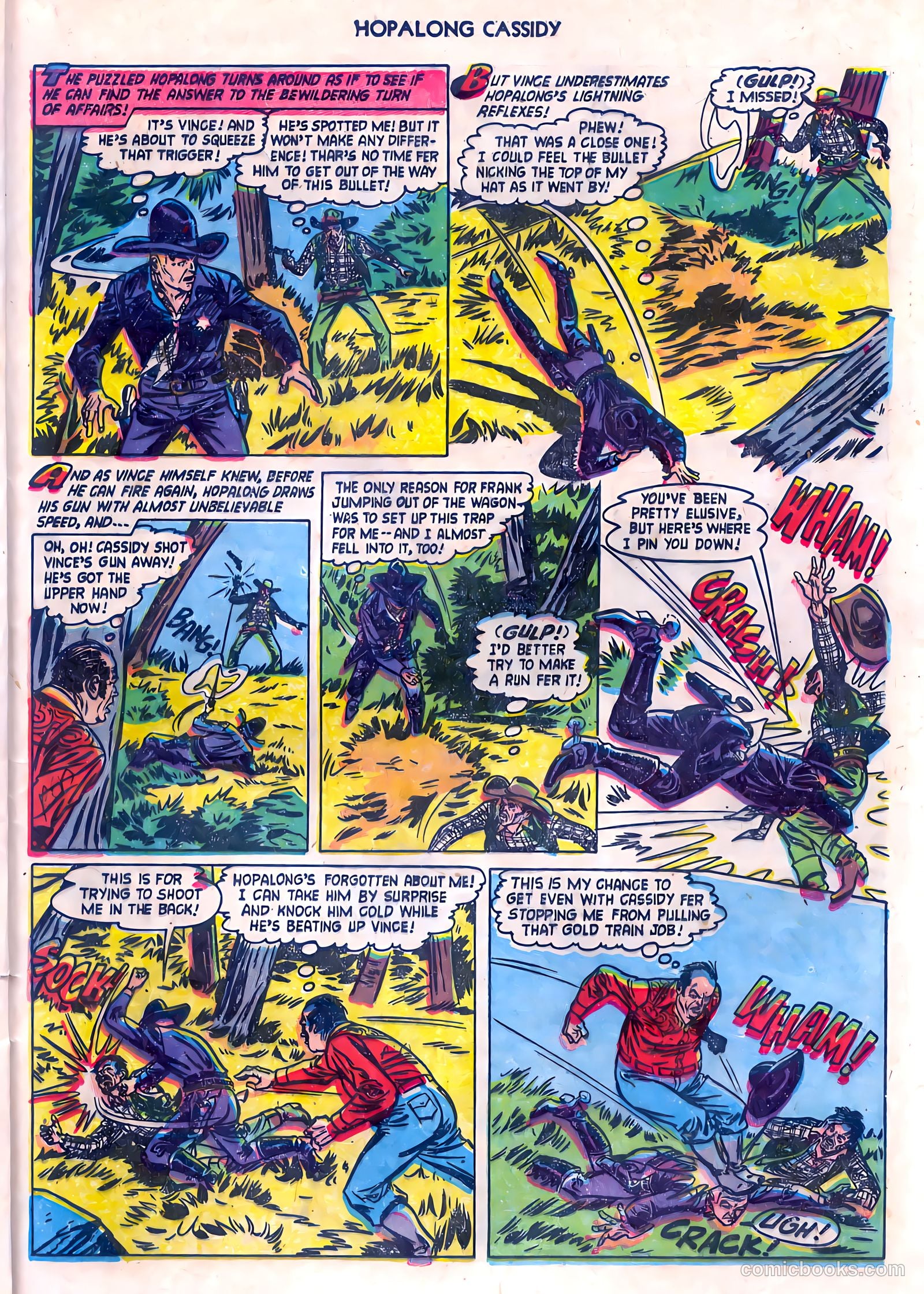 Hopalong Cassidy #85 (1953) — page 25 of 36