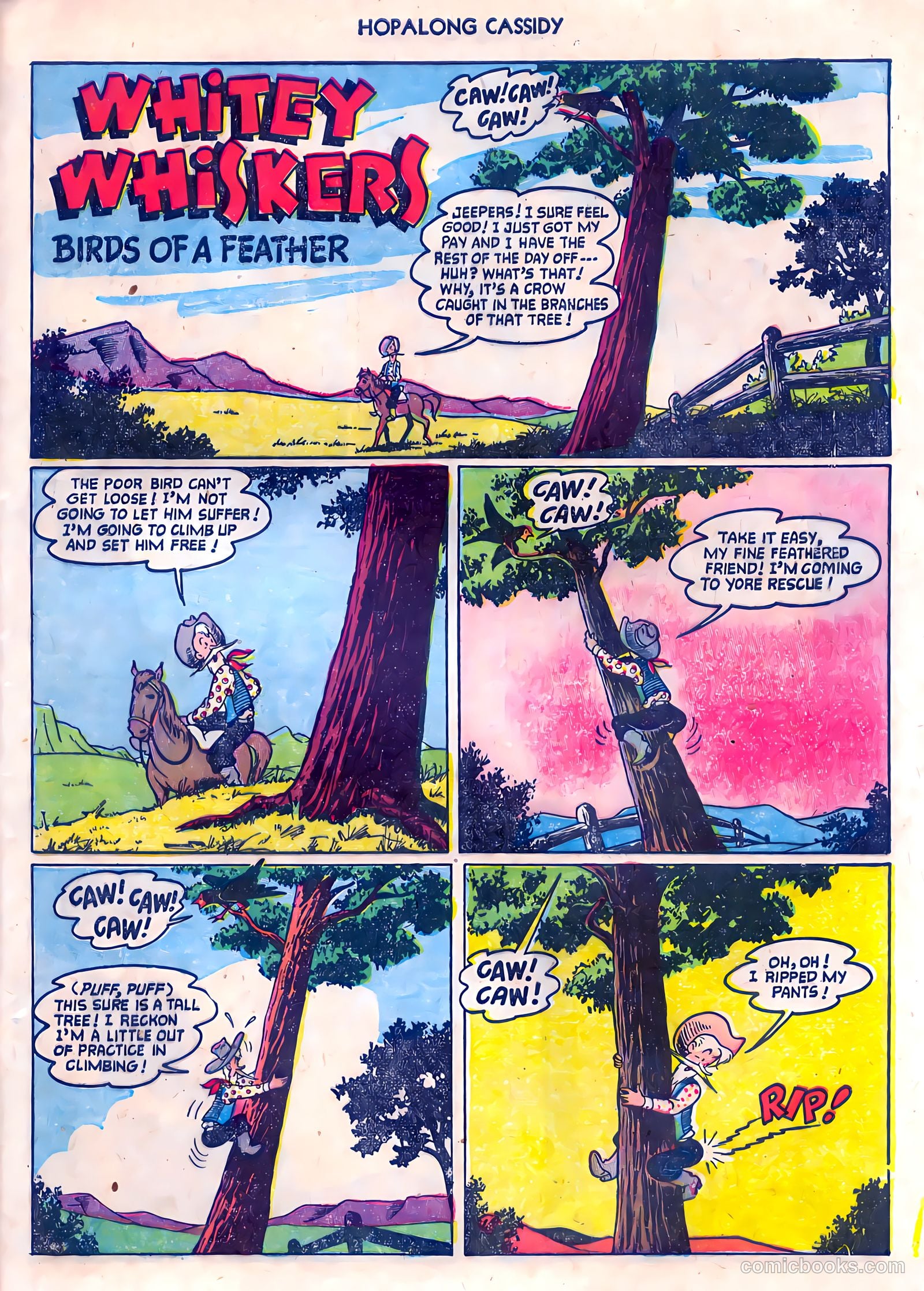 Hopalong Cassidy #85 (1953) — page 29 of 36
