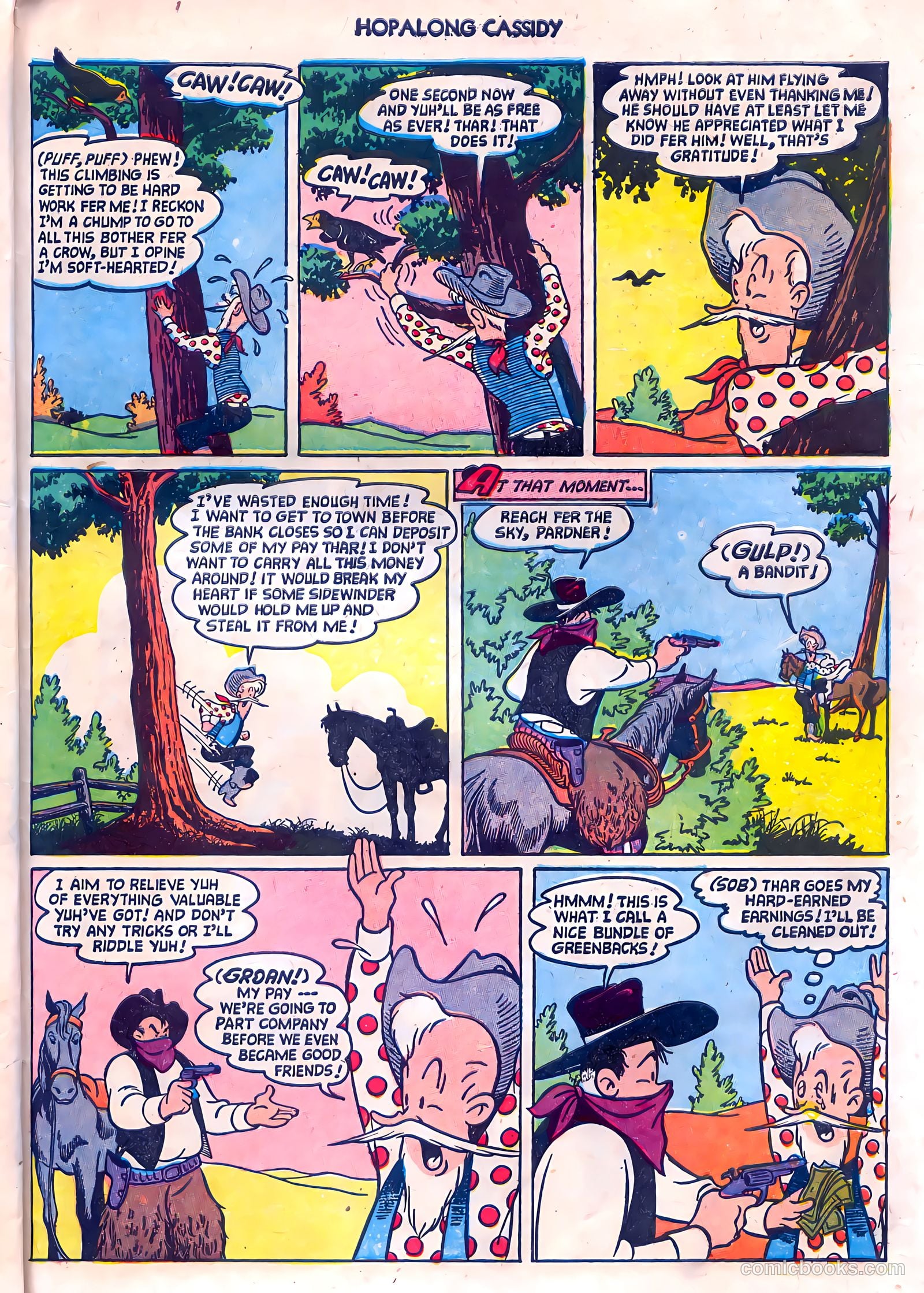 Hopalong Cassidy #85 (1953) — page 31 of 36