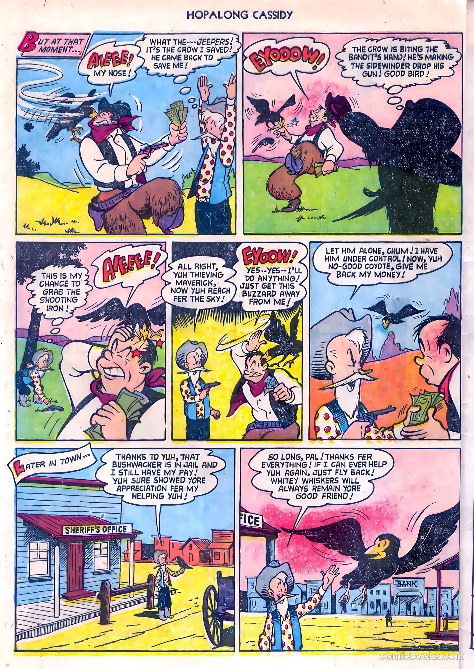 Hopalong Cassidy #85 (1953) — page 32 of 36