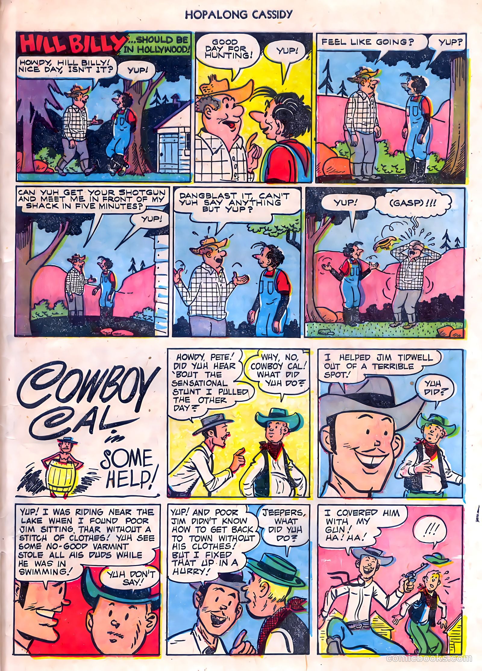 Hopalong Cassidy #85 (1953) — page 33 of 36
