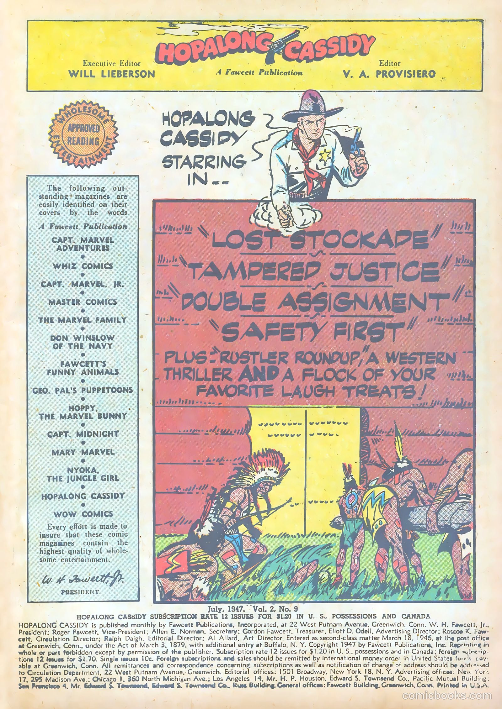 Hopalong Cassidy #9 (1947) — page 3 of 52