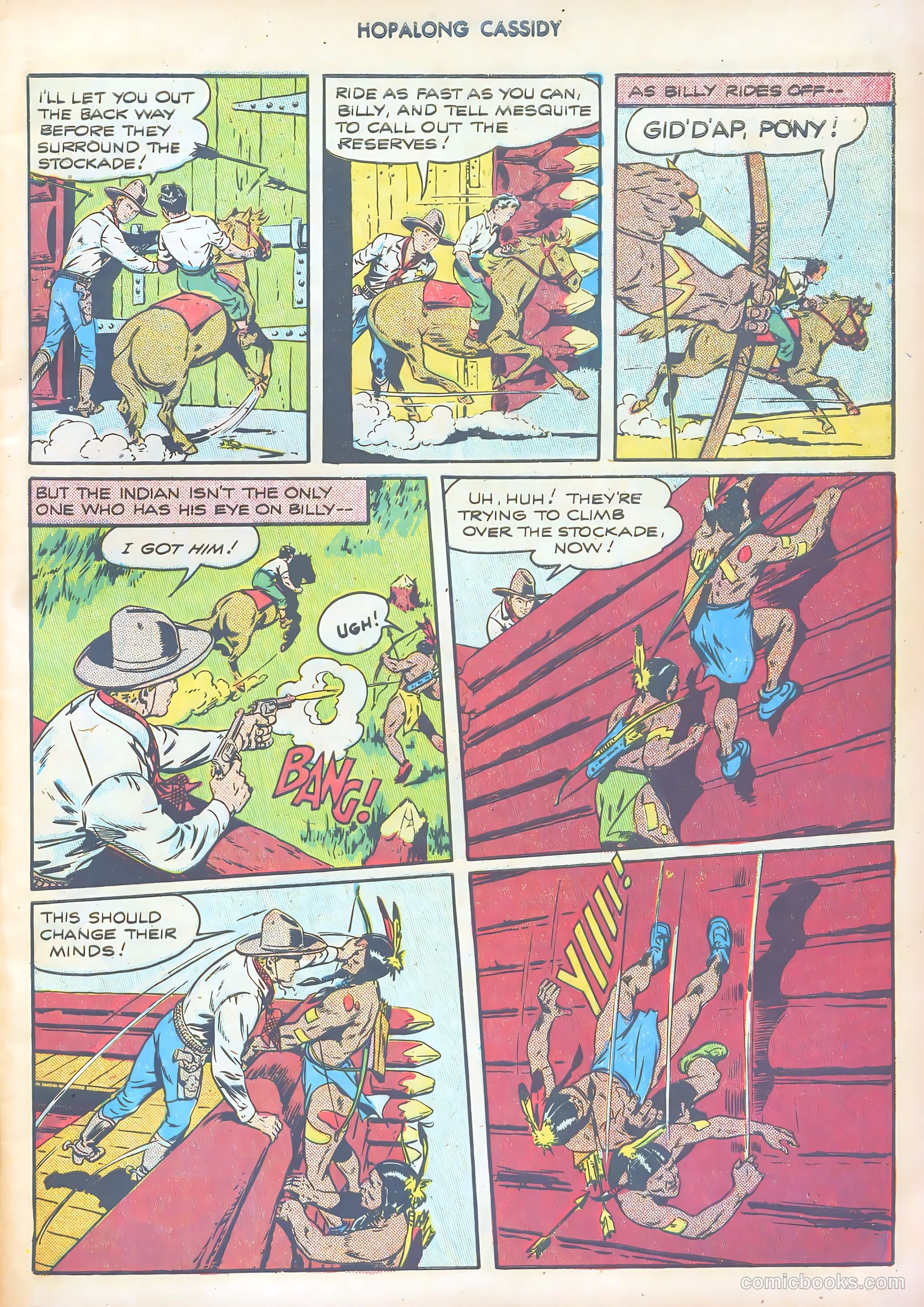Hopalong Cassidy #9 (1947) — page 7 of 52