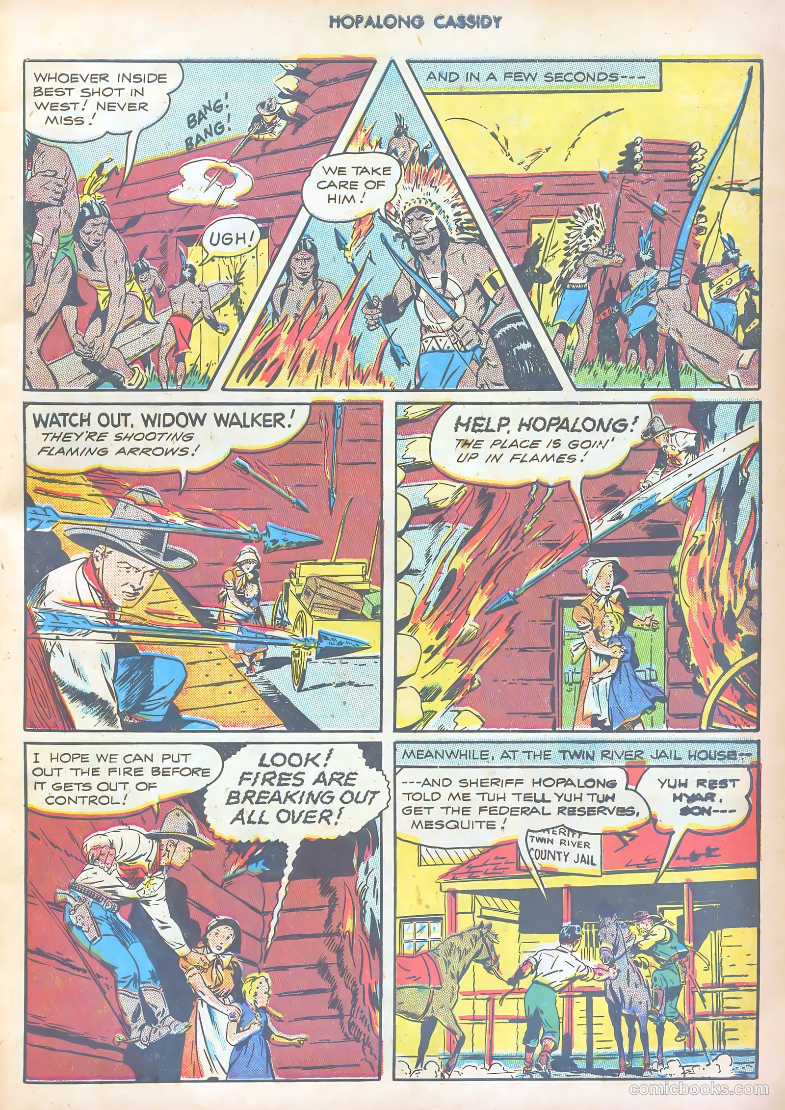 Hopalong Cassidy #9 (1947) — page 9 of 52