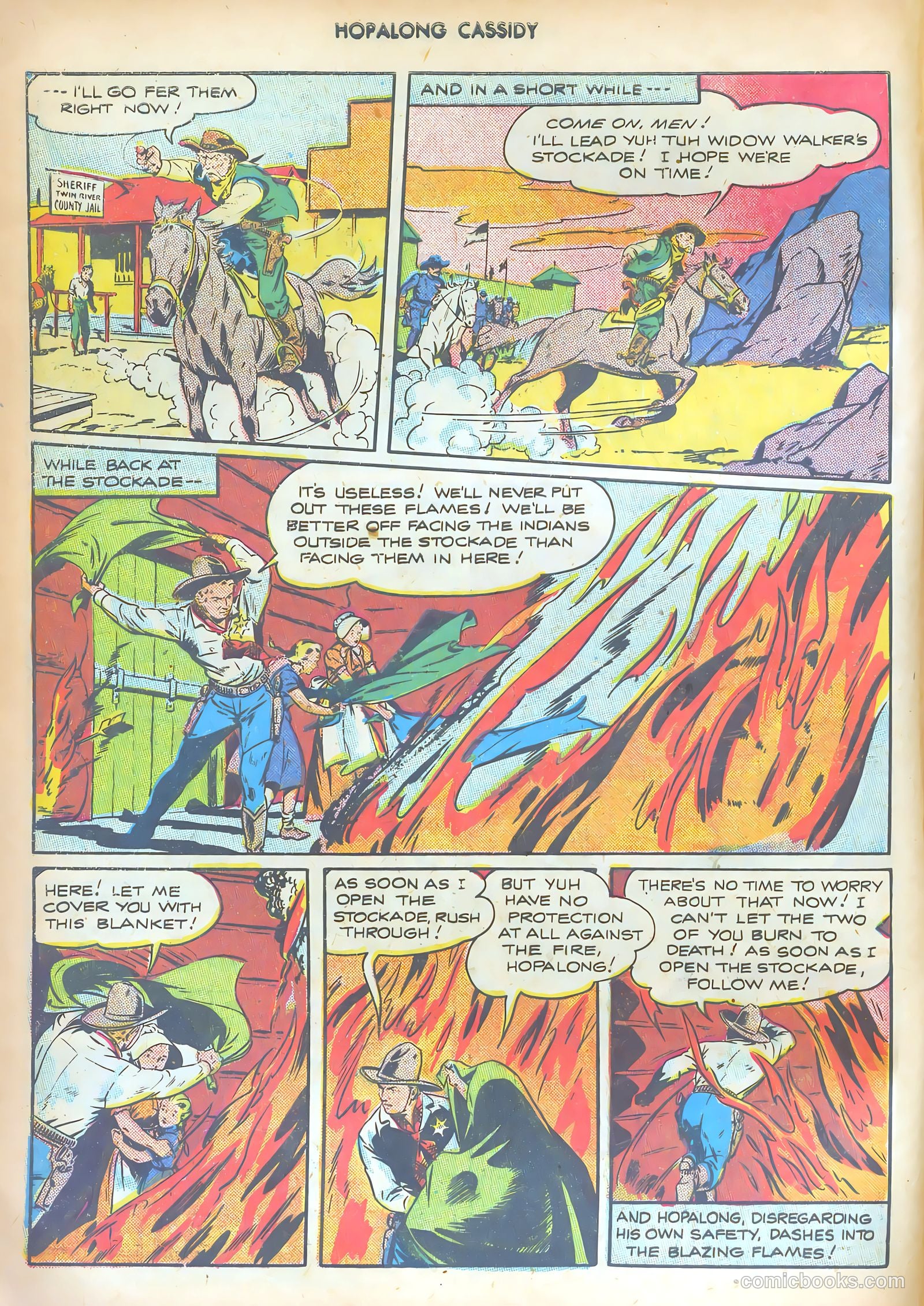Hopalong Cassidy #9 (1947) — page 10 of 52