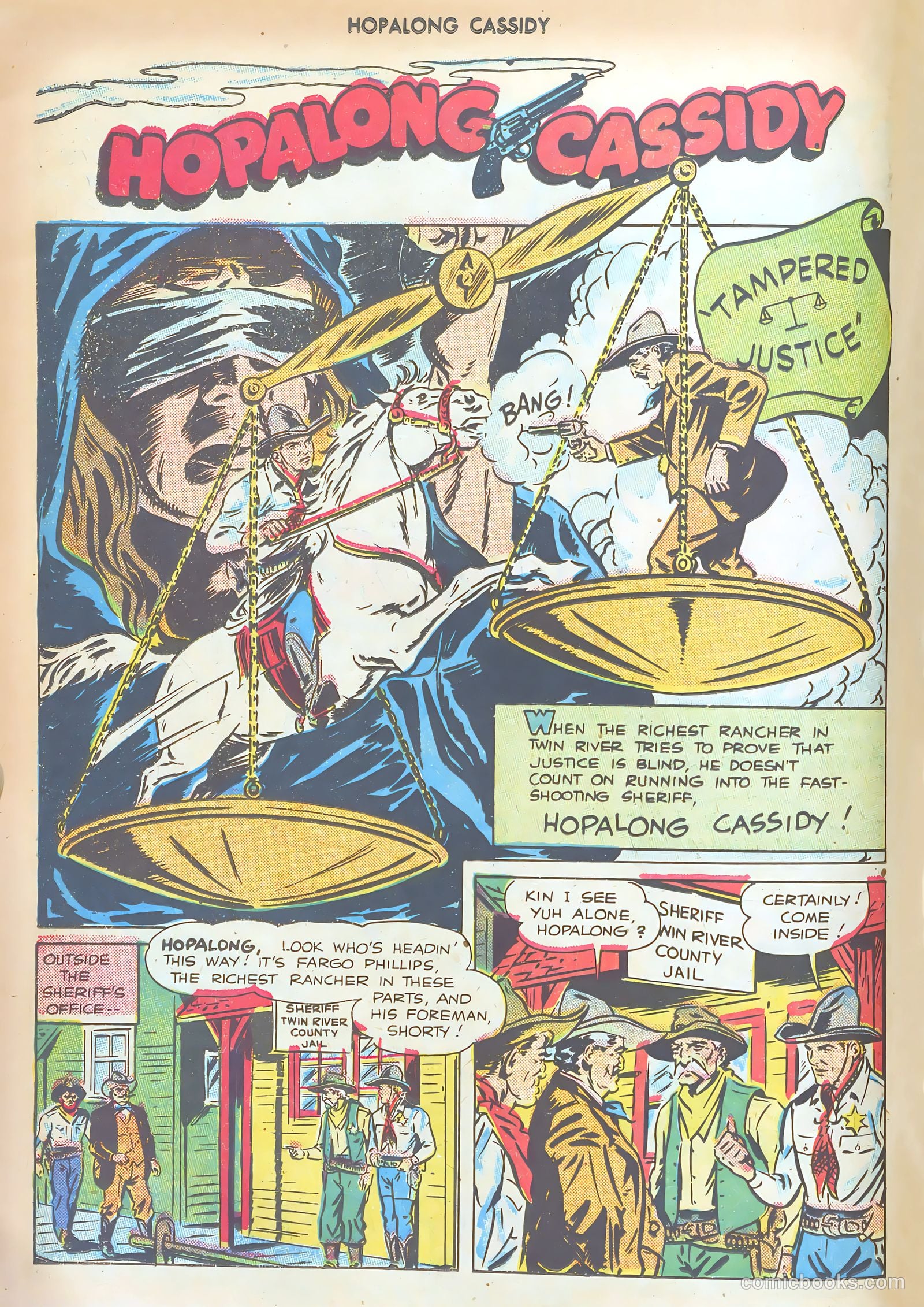 Hopalong Cassidy #9 (1947) — page 16 of 52