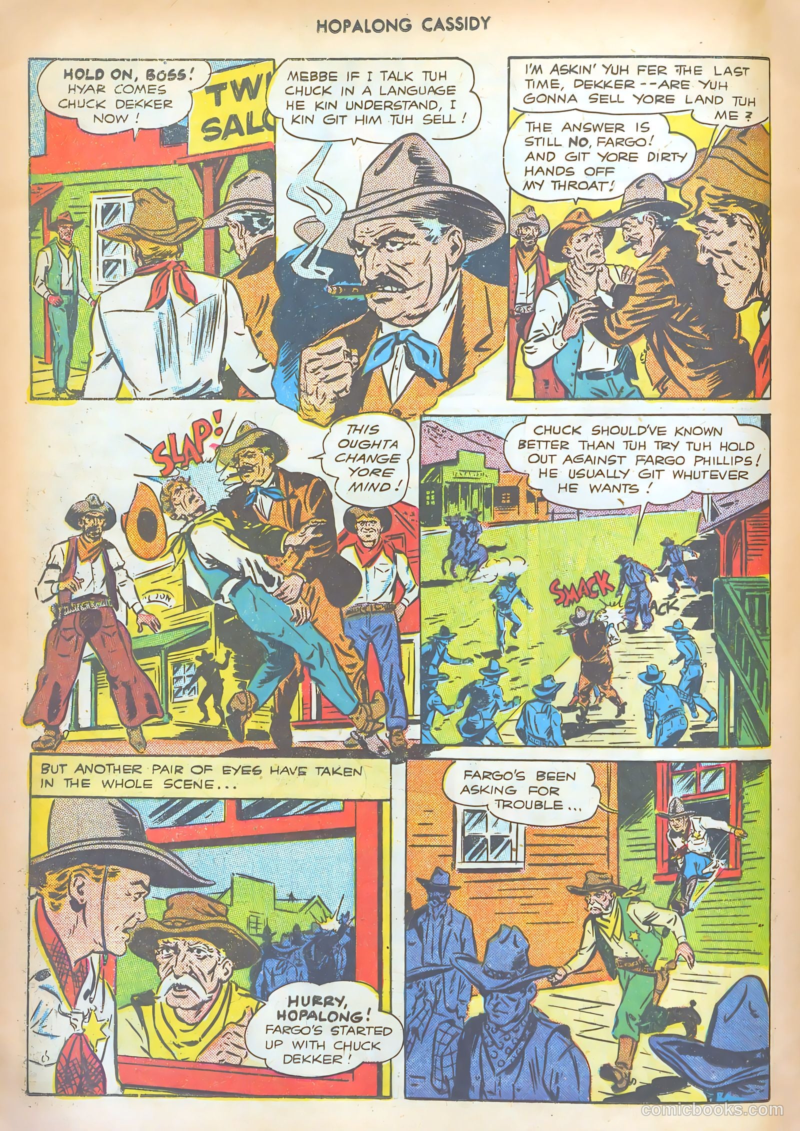 Hopalong Cassidy #9 (1947) — page 18 of 52