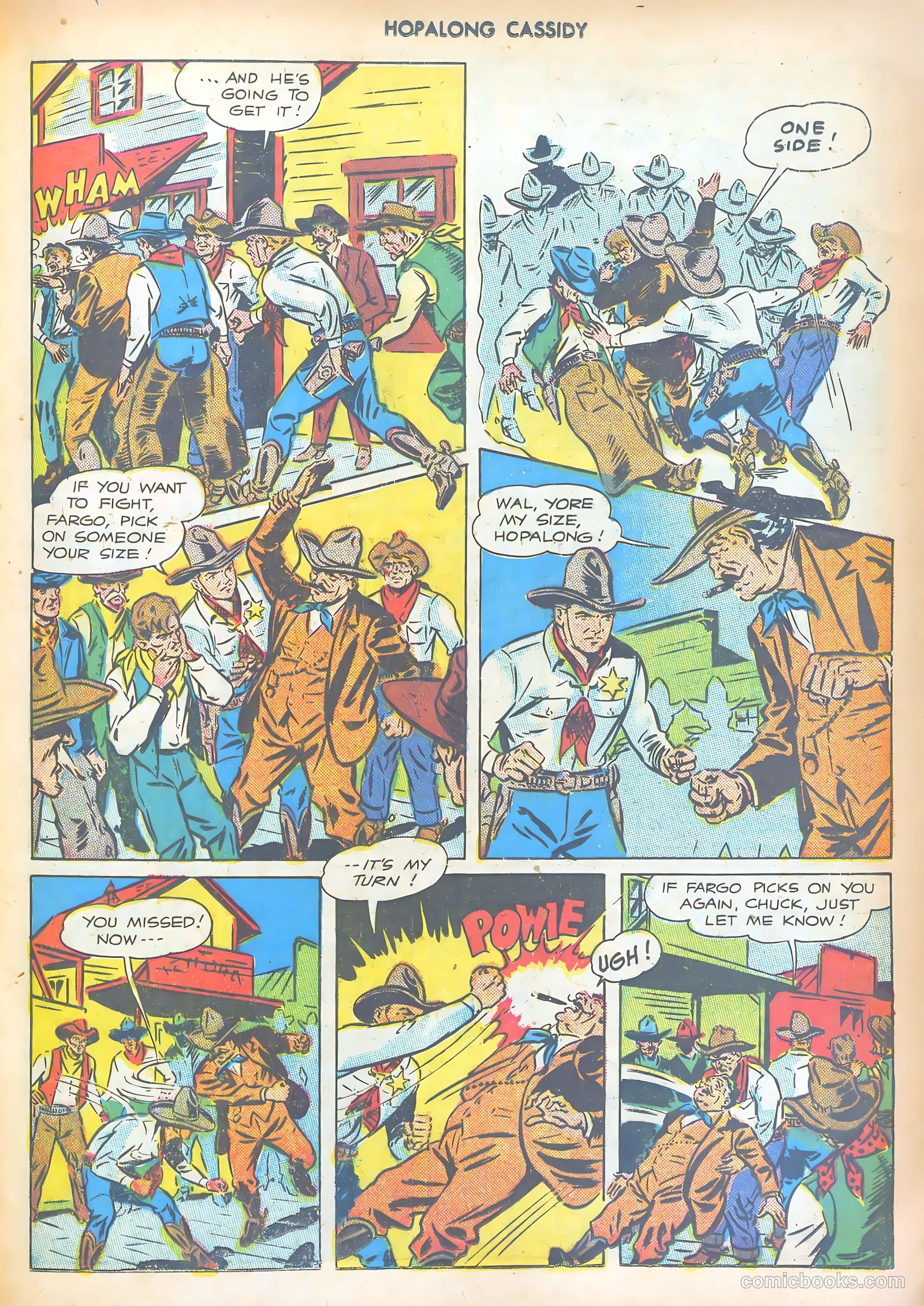 Hopalong Cassidy #9 (1947) — page 19 of 52