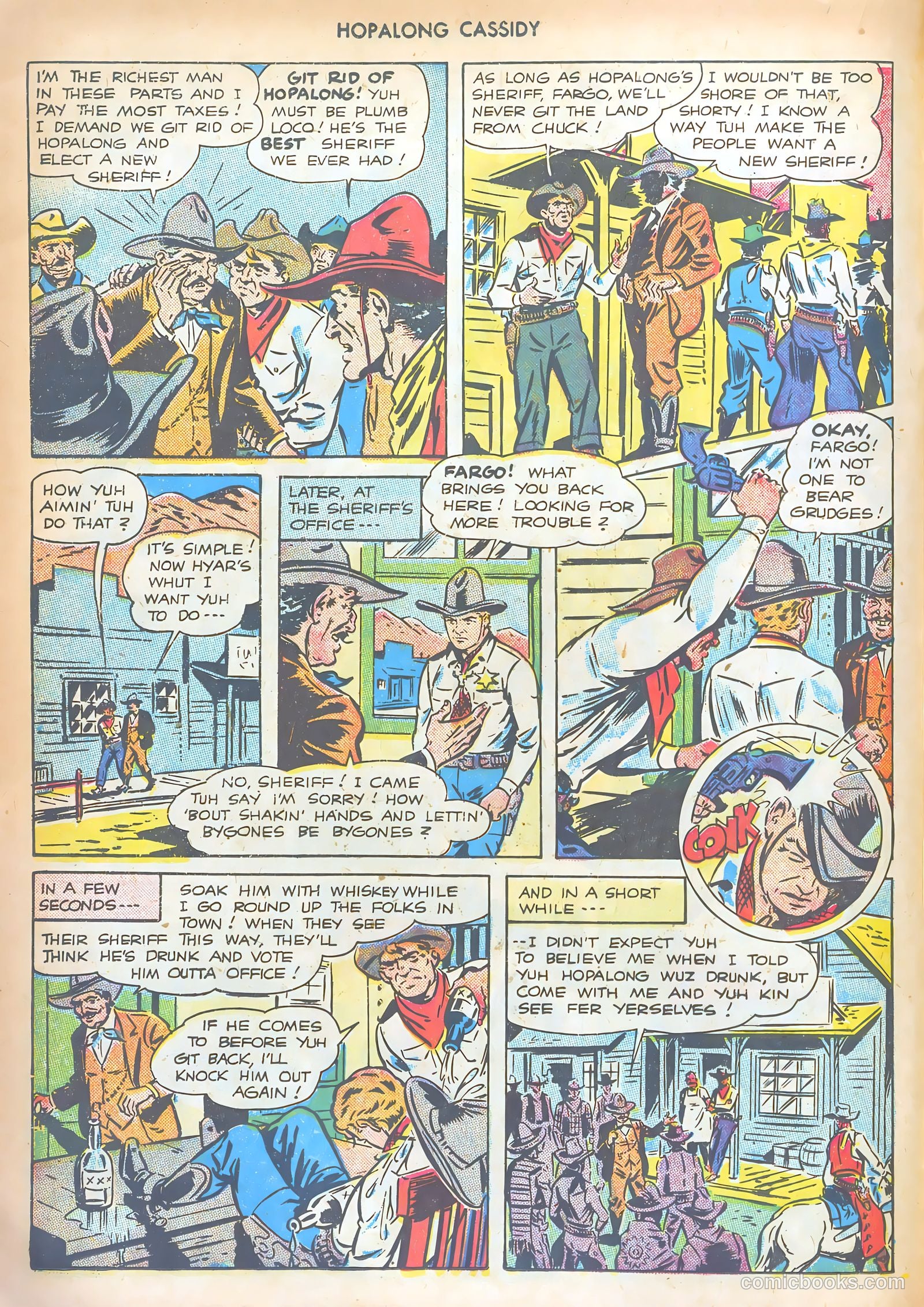Hopalong Cassidy #9 (1947) — page 20 of 52